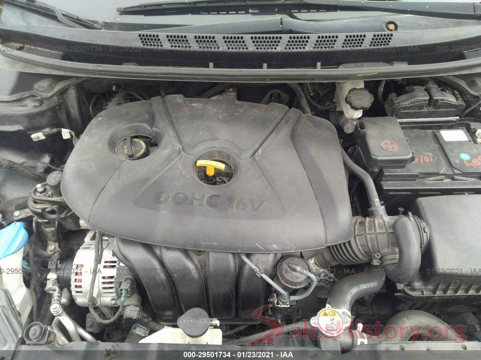 5NPDH4AE2GH663496 2016 HYUNDAI ELANTRA