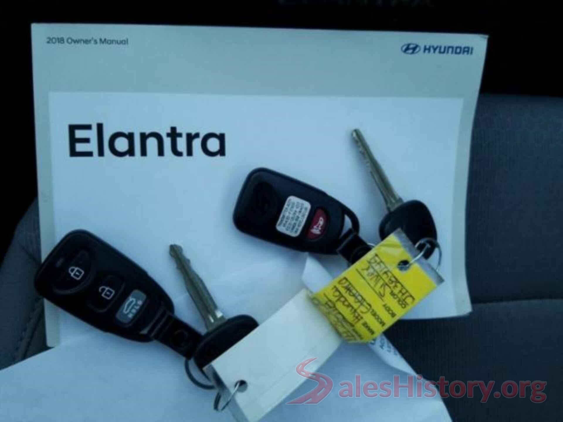 5NPD84LF3JH384149 2018 HYUNDAI ELANTRA