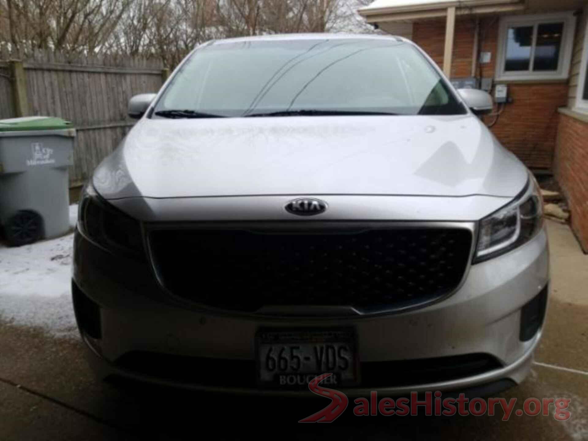 KNDMB5C15H6312594 2017 KIA SEDONA