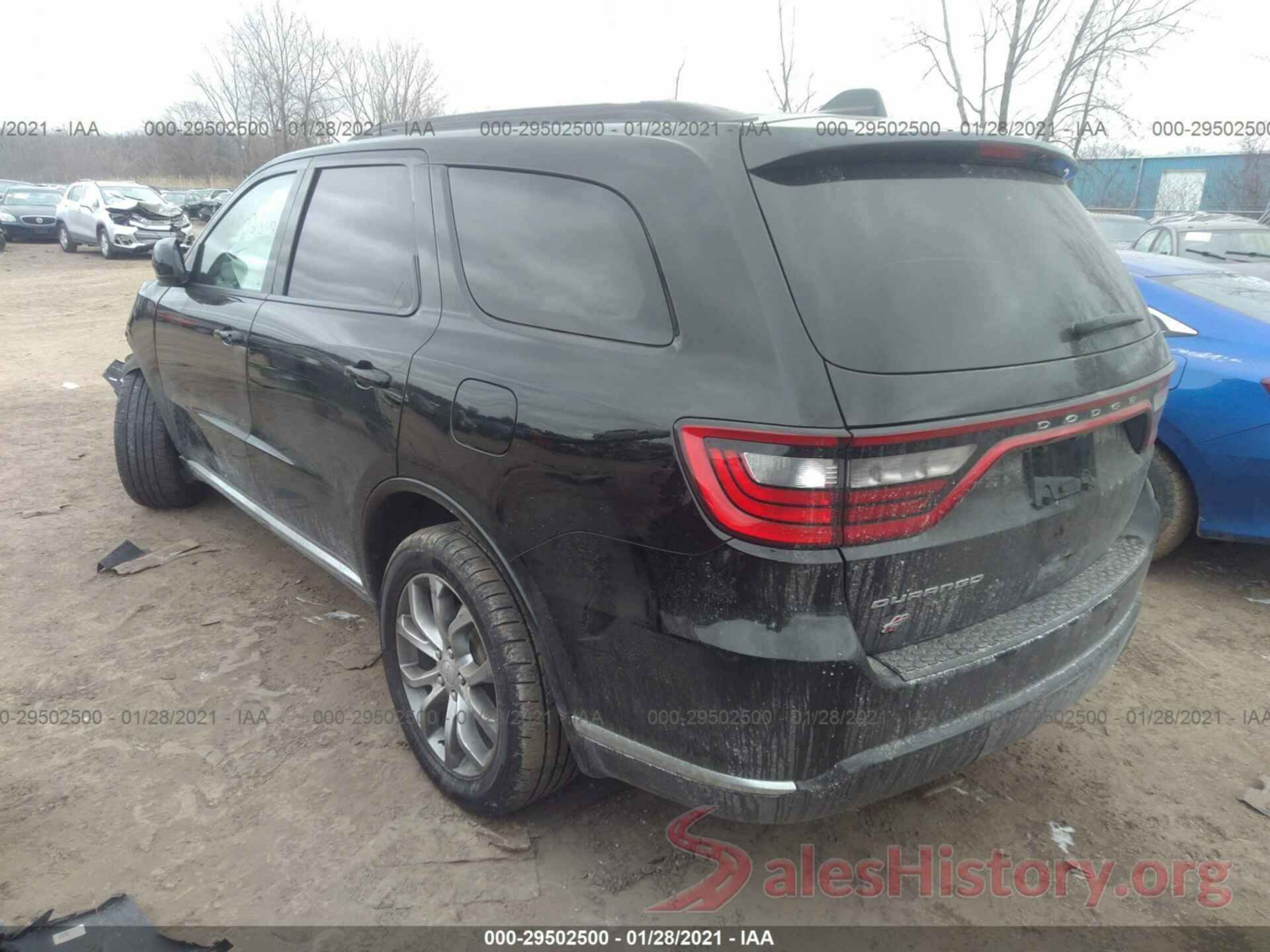 1C4RDJAG7JC198377 2018 DODGE DURANGO