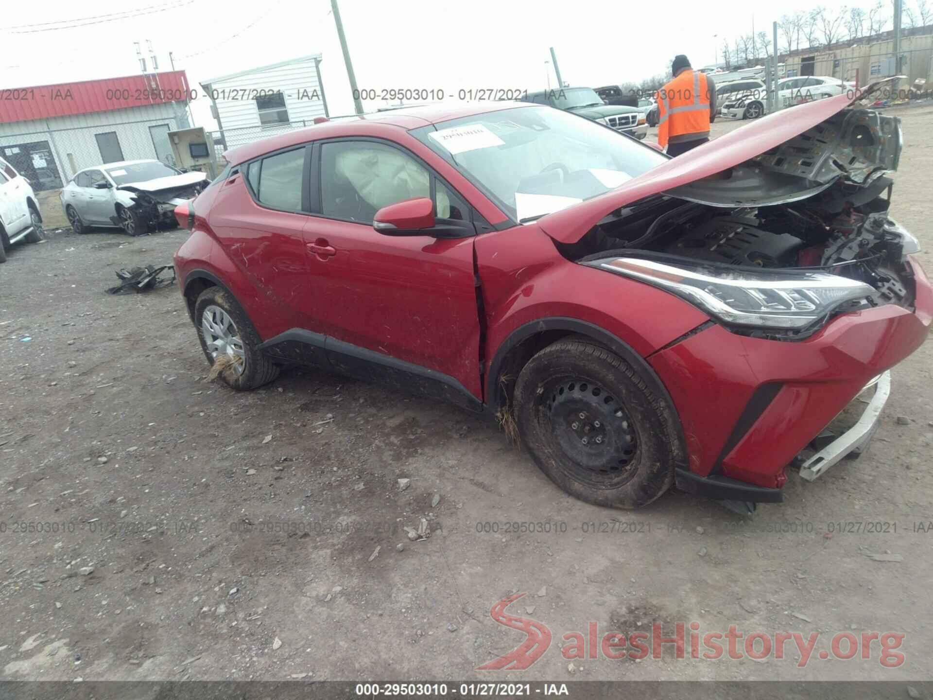 JTNKHMBX1L1080647 2020 TOYOTA C-HR