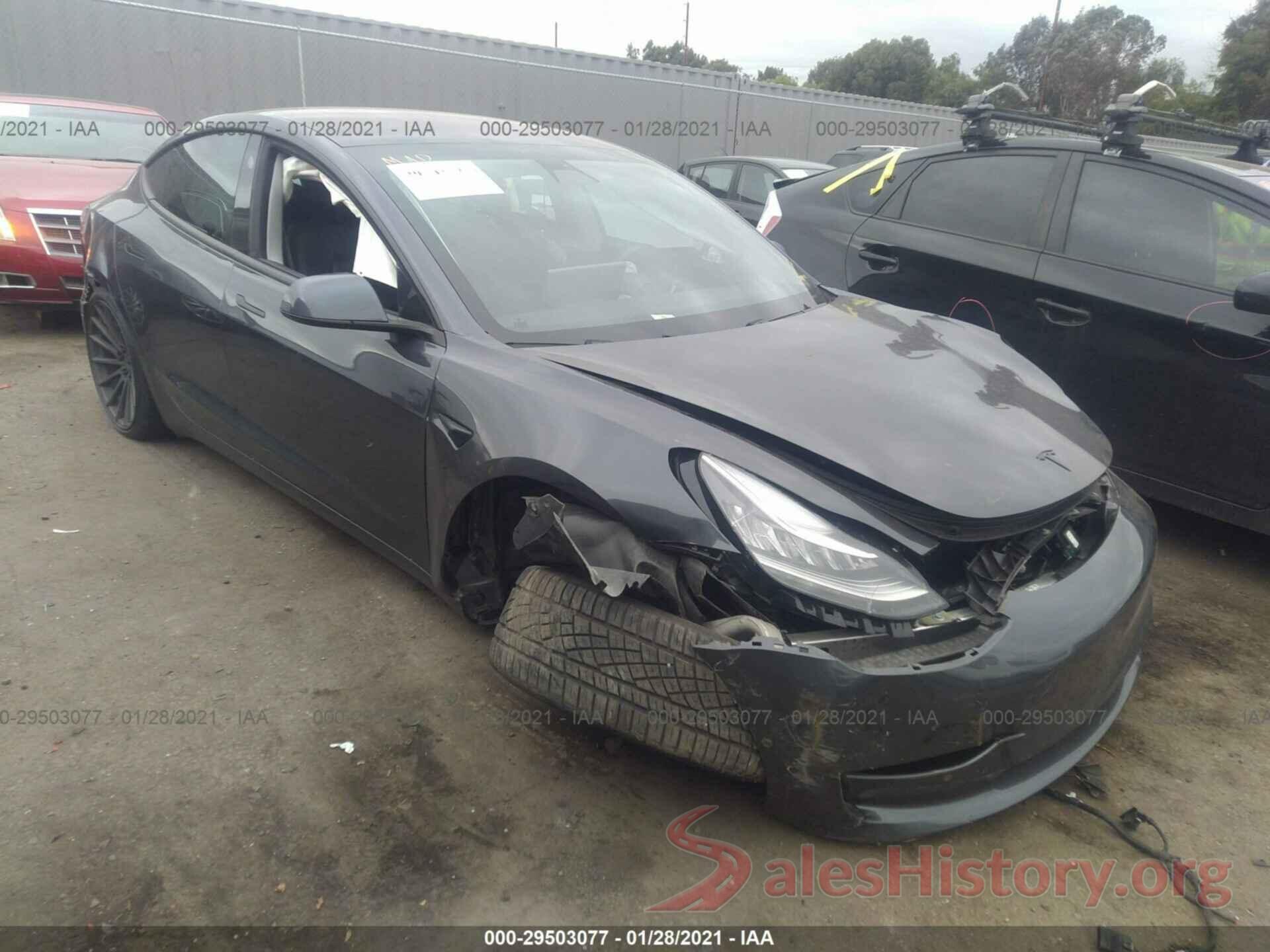 5YJ3E1EB6JF065937 2018 TESLA MODEL 3