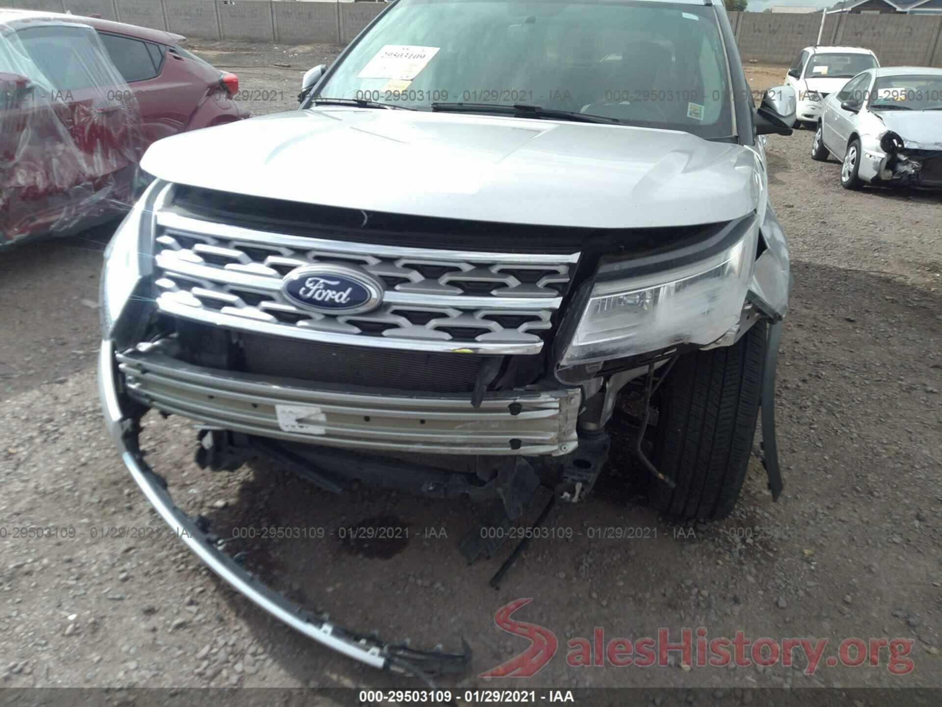 1FM5K7F83JGB33667 2018 FORD EXPLORER