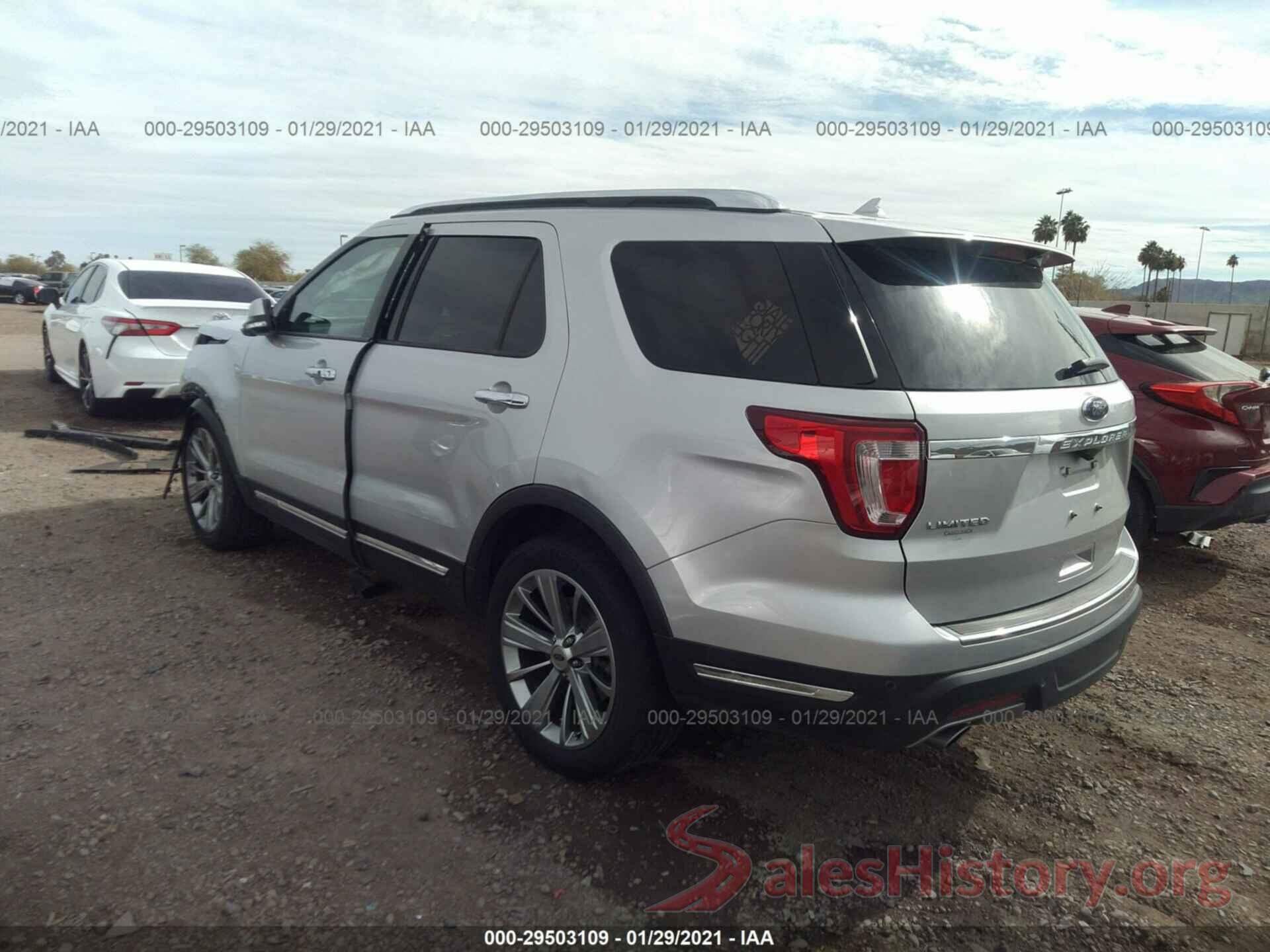 1FM5K7F83JGB33667 2018 FORD EXPLORER