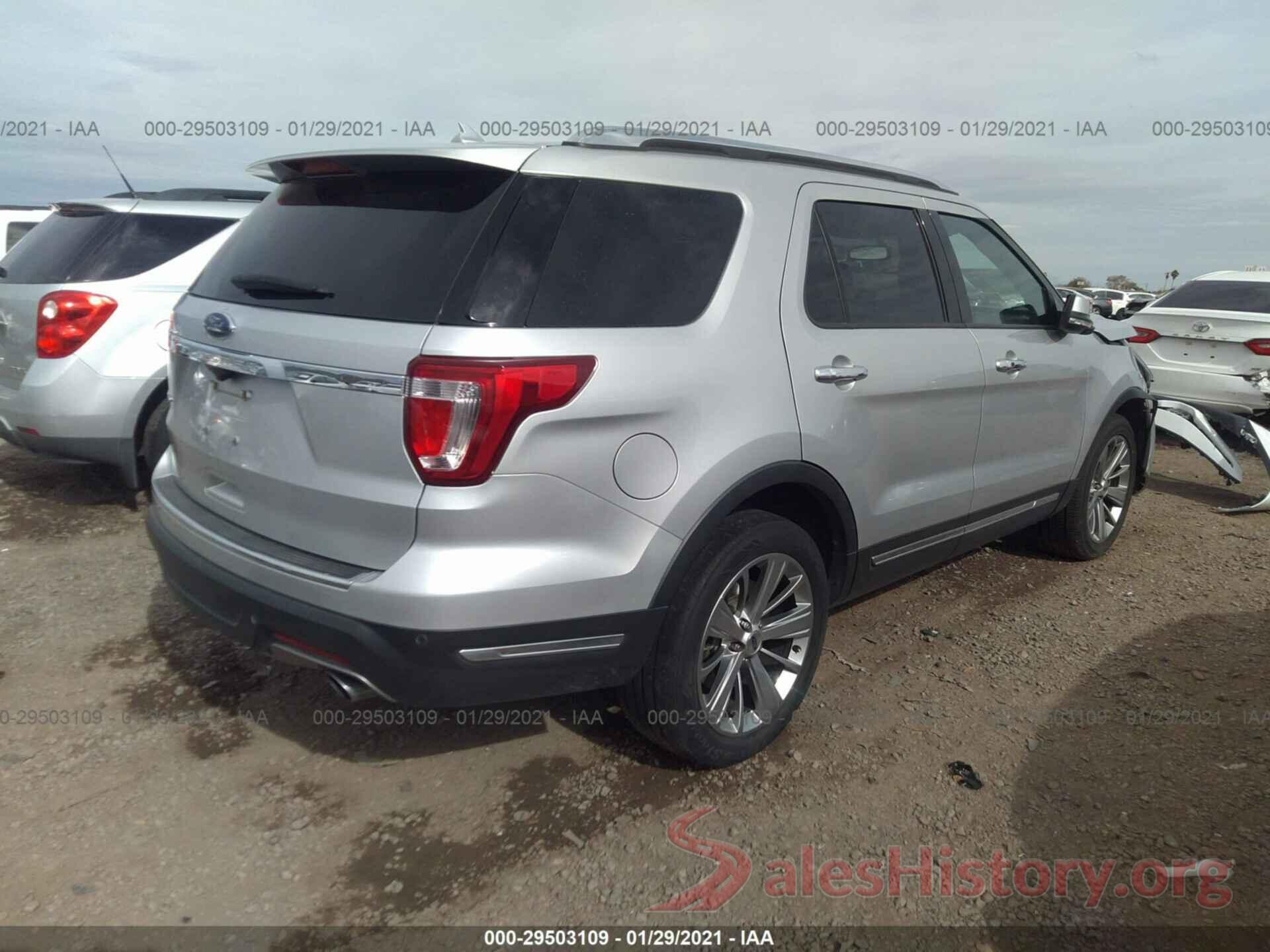 1FM5K7F83JGB33667 2018 FORD EXPLORER