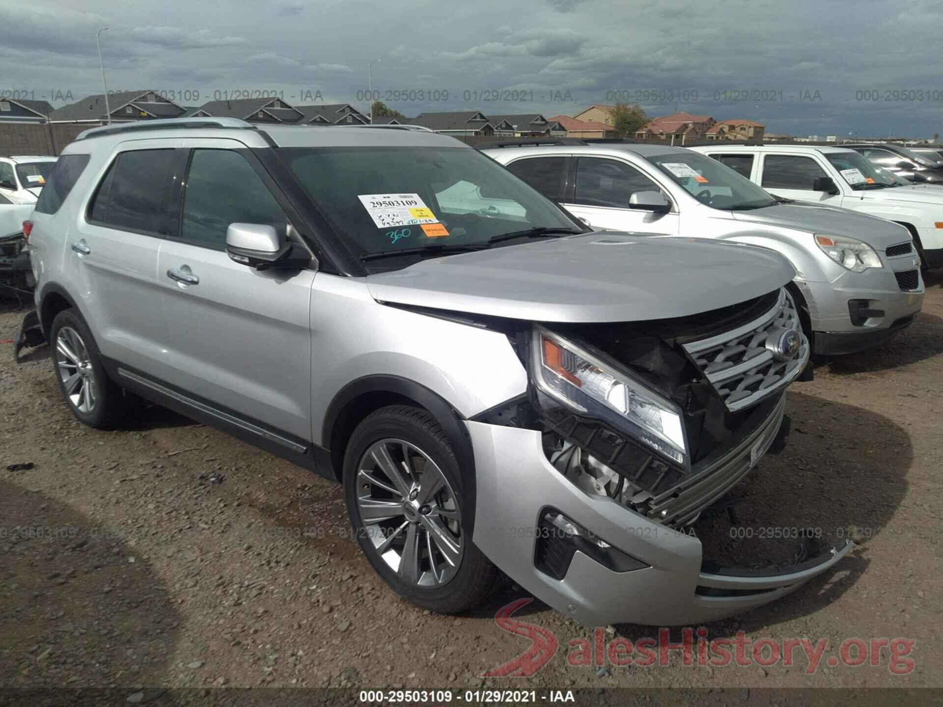 1FM5K7F83JGB33667 2018 FORD EXPLORER