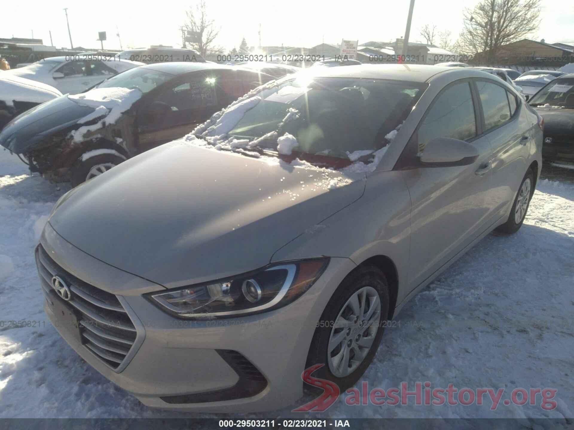 KMHD74LF2HU364831 2017 HYUNDAI ELANTRA