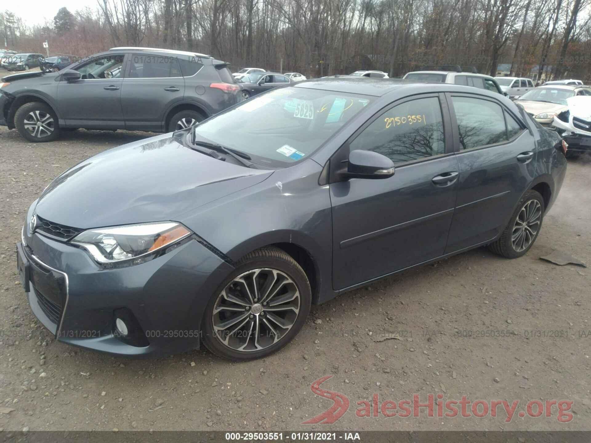 2T1BURHE4GC658034 2016 TOYOTA COROLLA