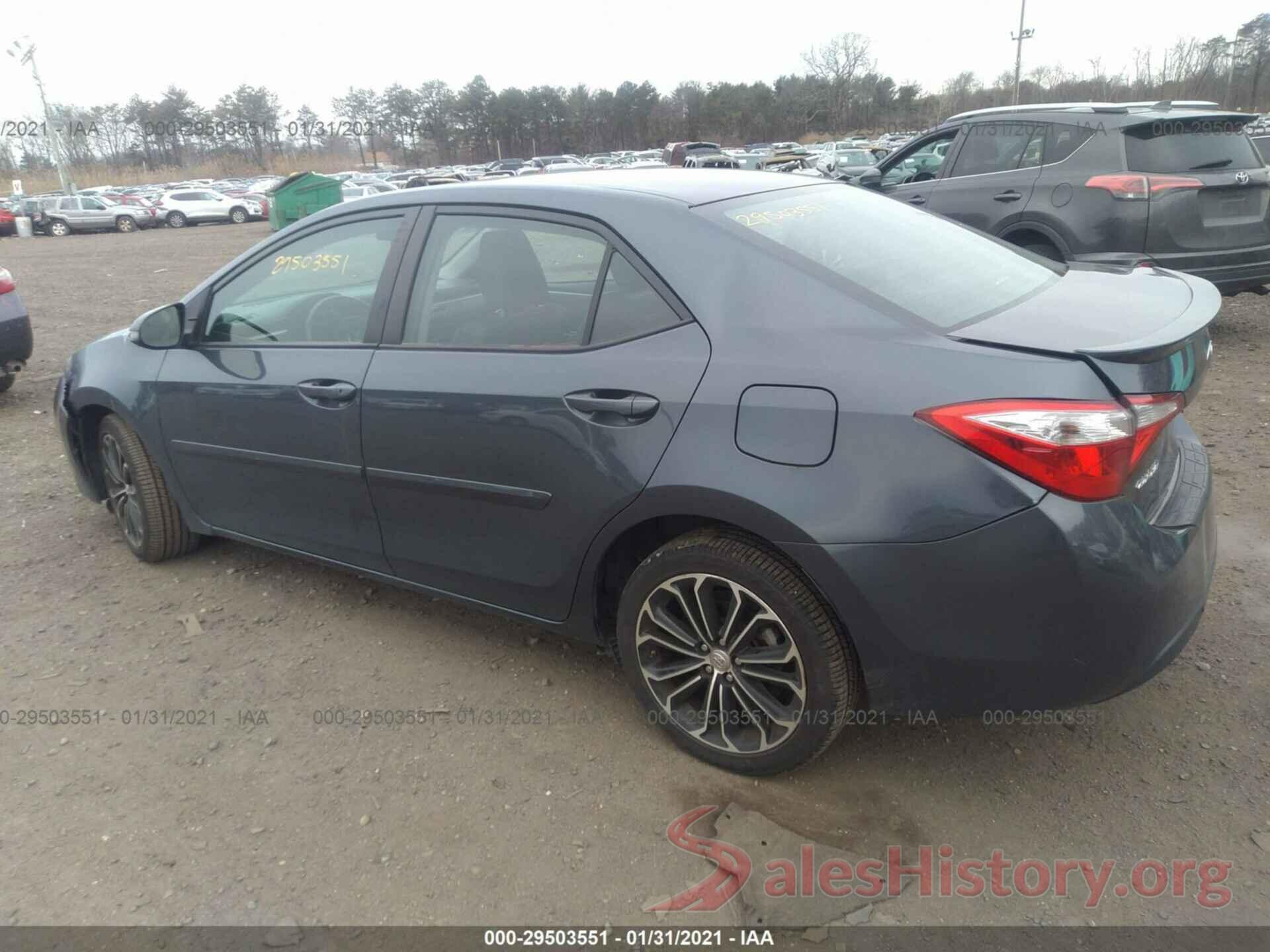 2T1BURHE4GC658034 2016 TOYOTA COROLLA