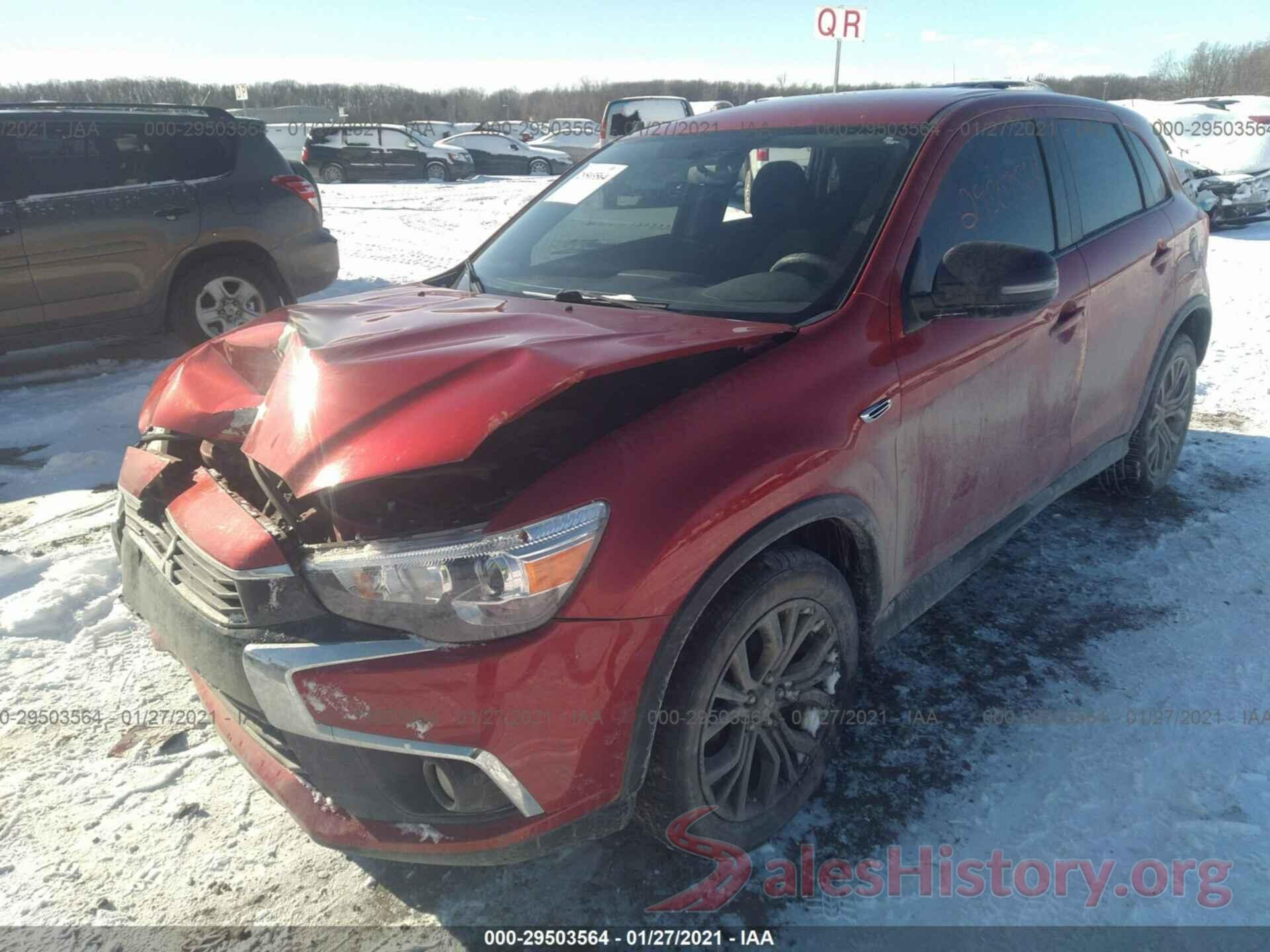 JA4AP3AU4HZ059637 2017 MITSUBISHI OUTLANDER SPORT