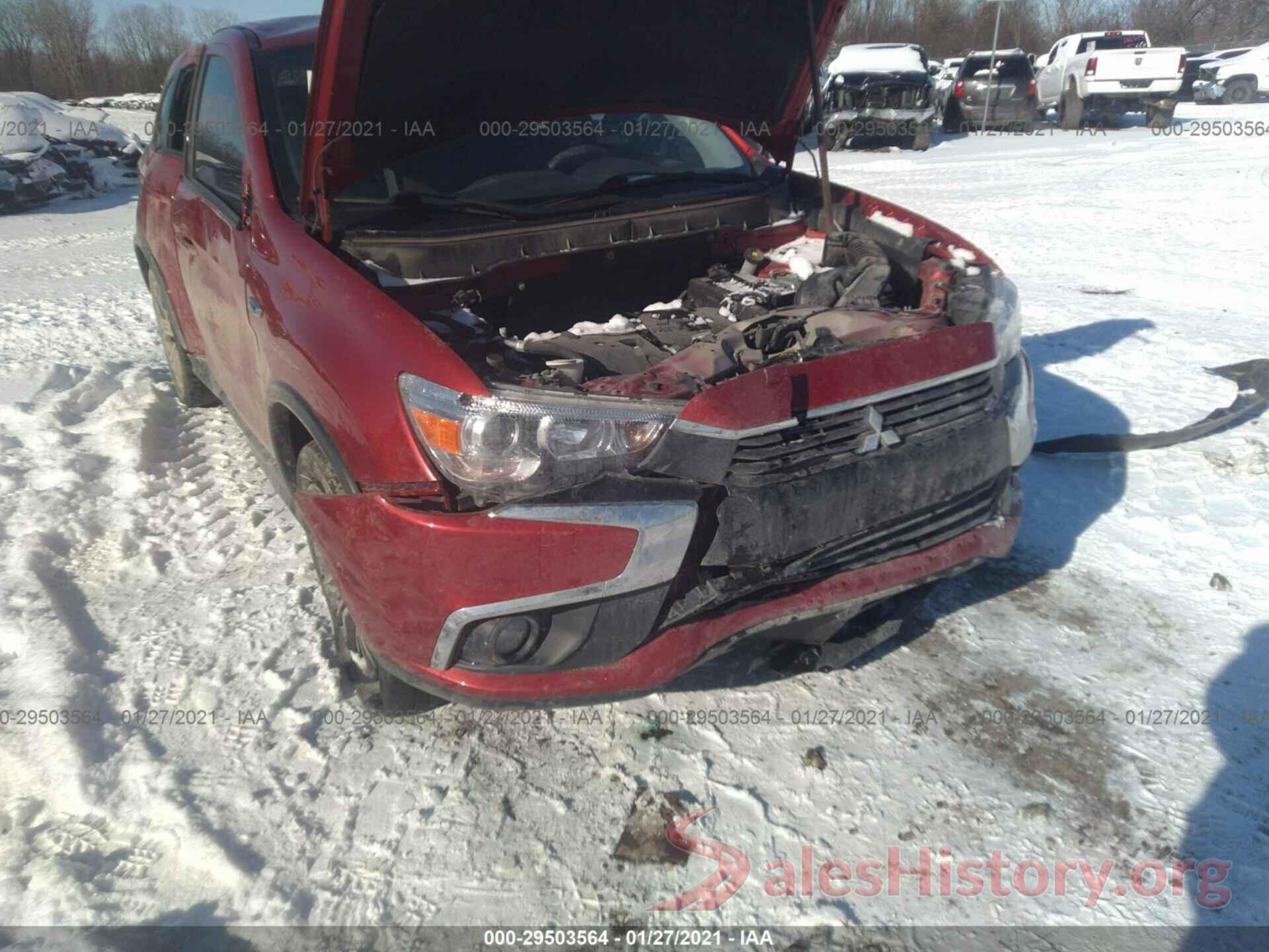 JA4AP3AU4HZ059637 2017 MITSUBISHI OUTLANDER SPORT