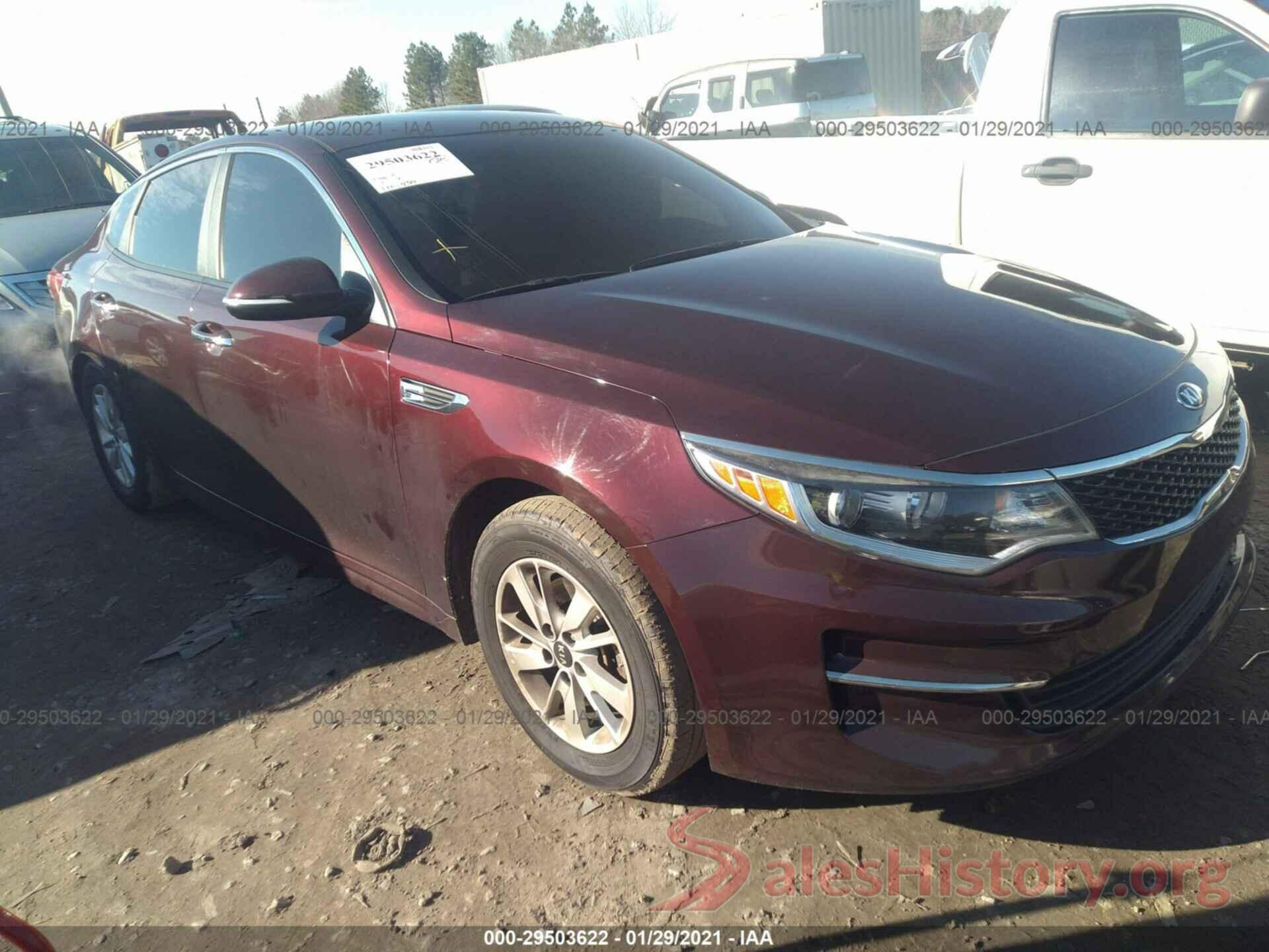 5XXGT4L34GG006315 2016 KIA OPTIMA