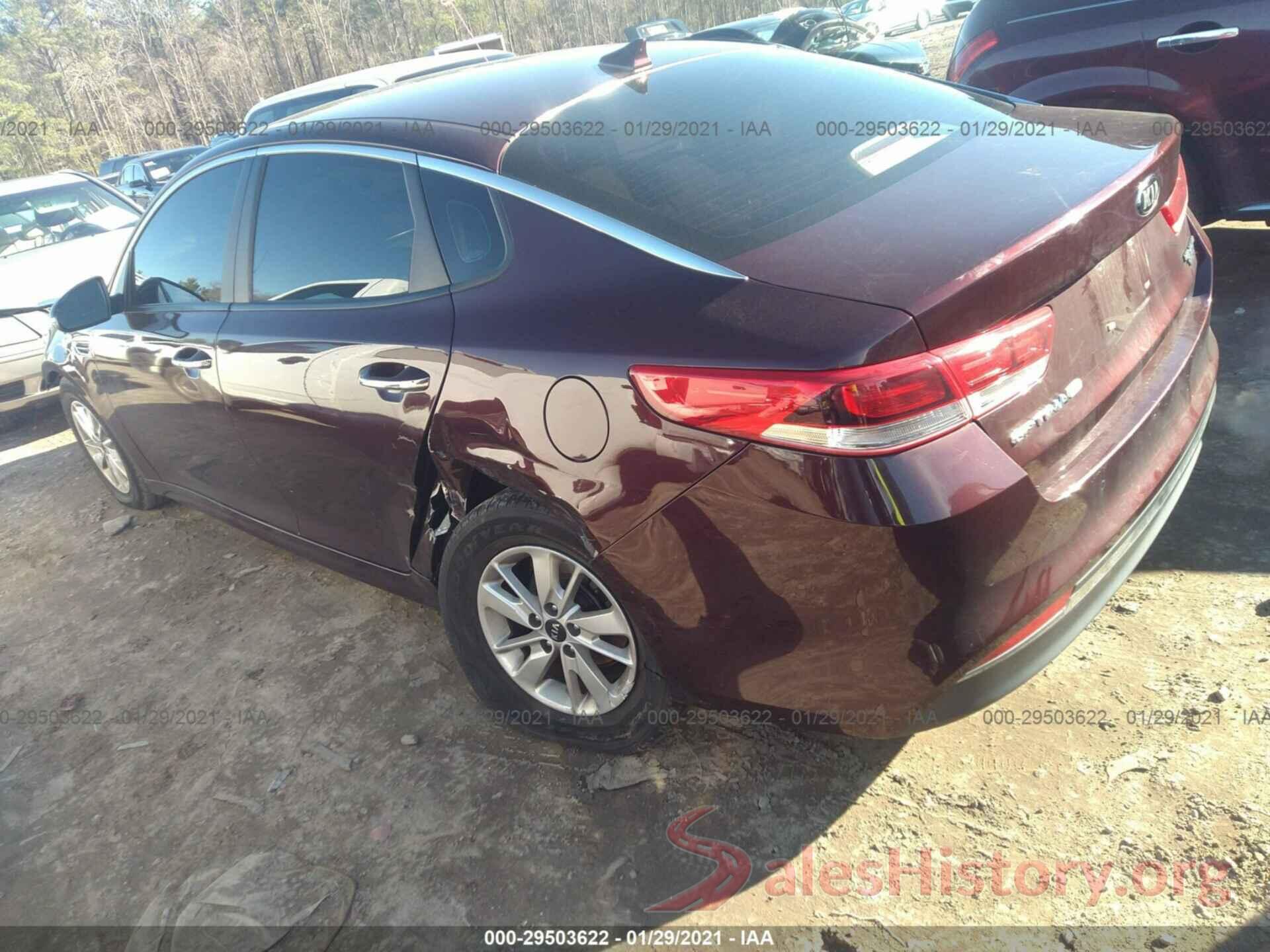 5XXGT4L34GG006315 2016 KIA OPTIMA