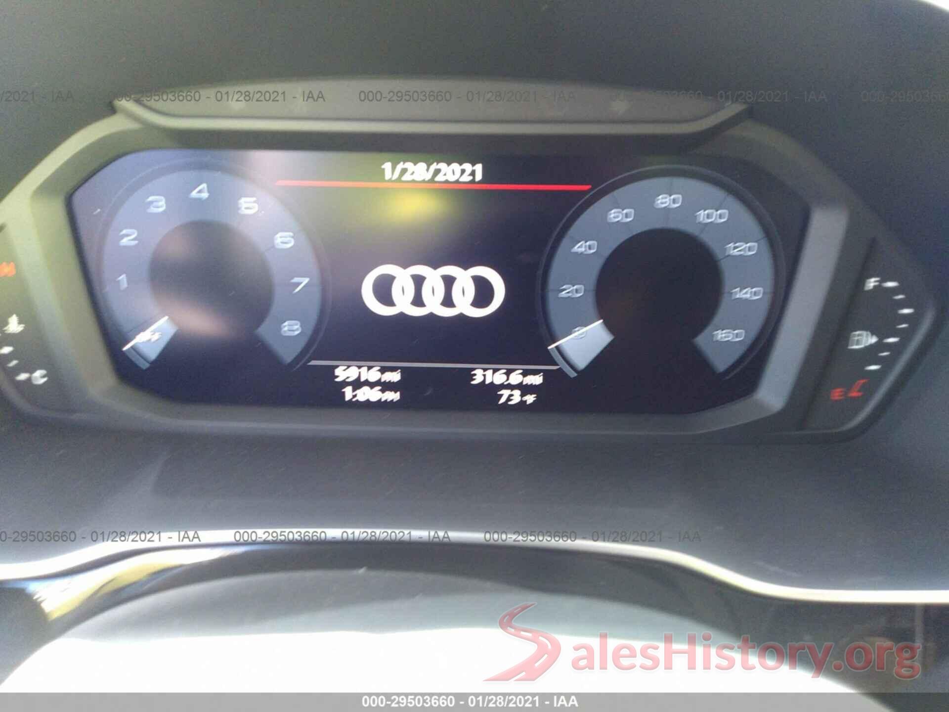 WA1AECF31L1111562 2020 AUDI Q3