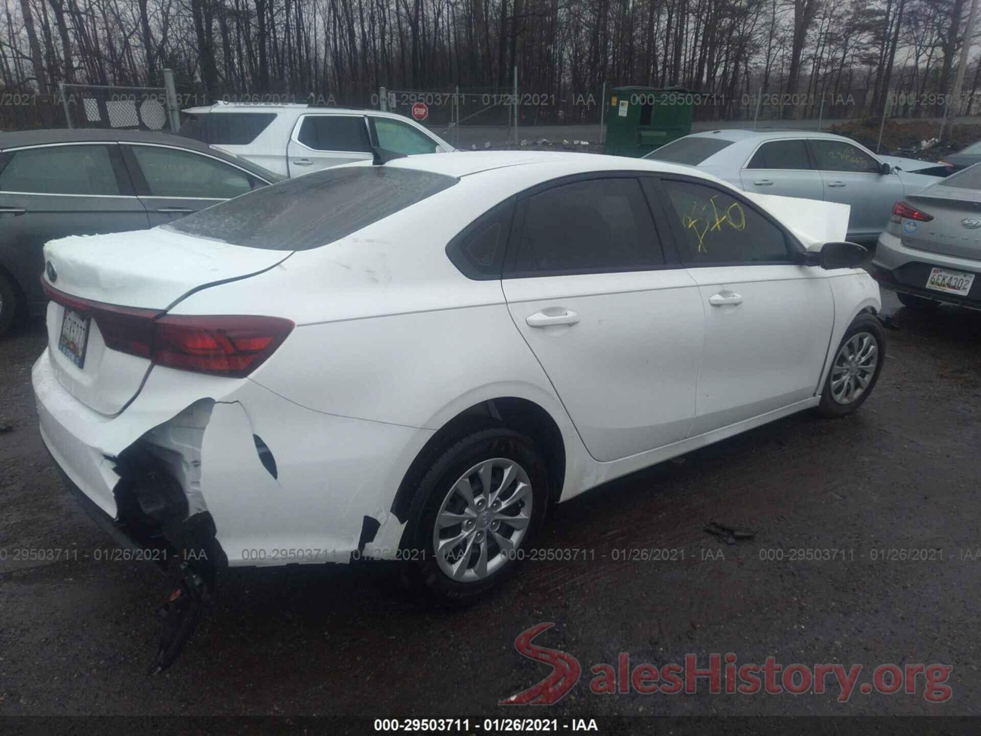 3KPF24AD8LE190719 2020 KIA FORTE