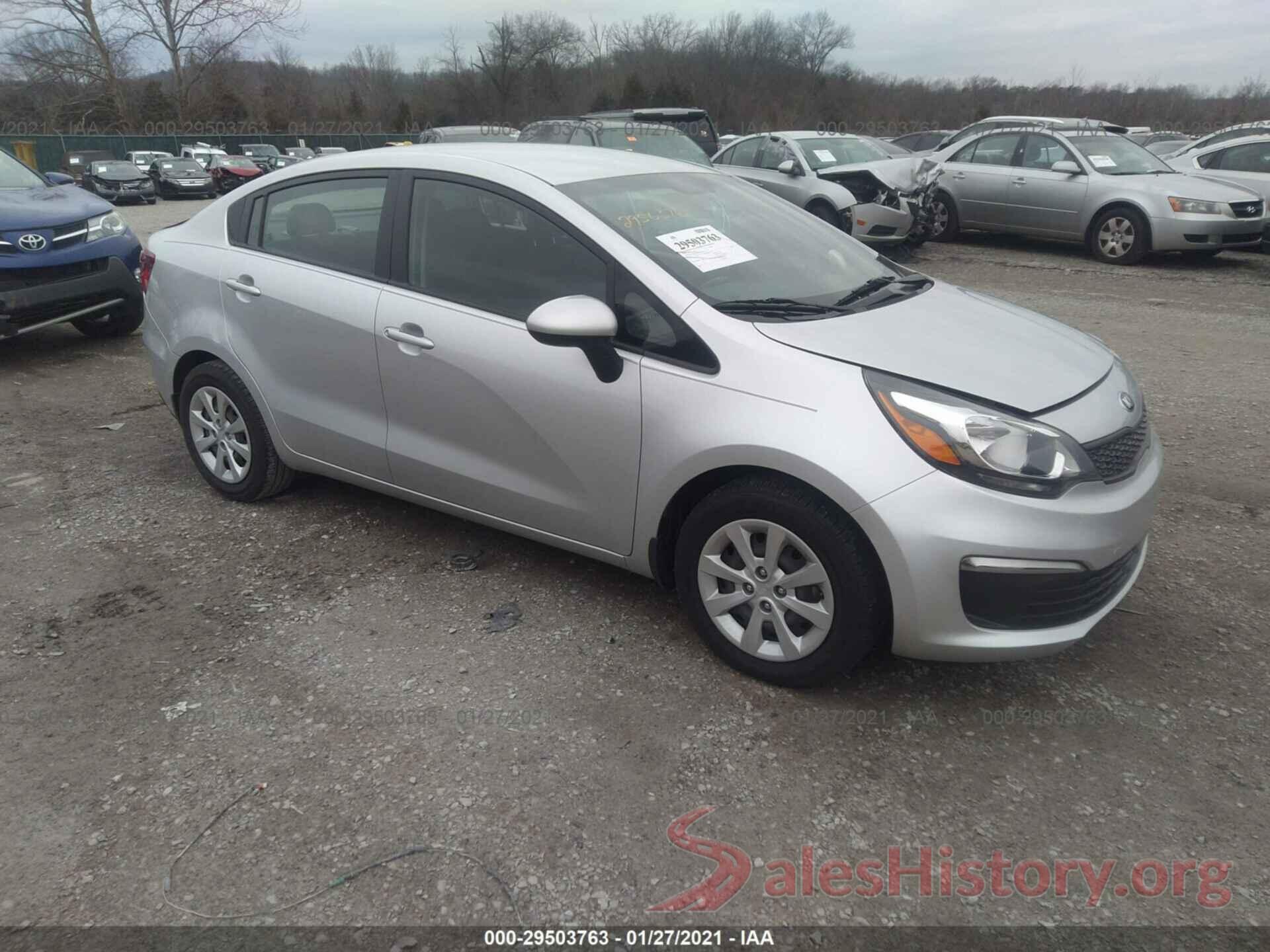 KNADM4A31H6055505 2017 KIA RIO