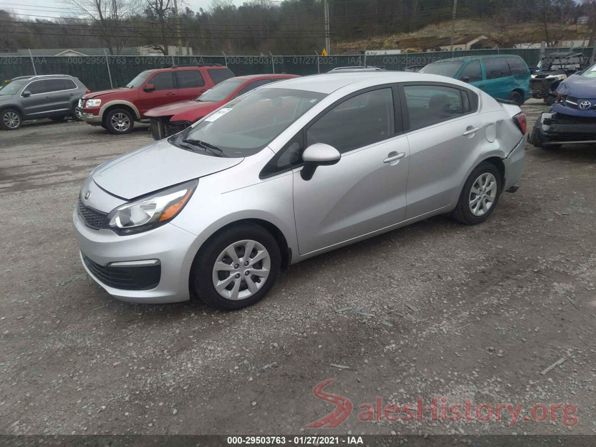 KNADM4A31H6055505 2017 KIA RIO