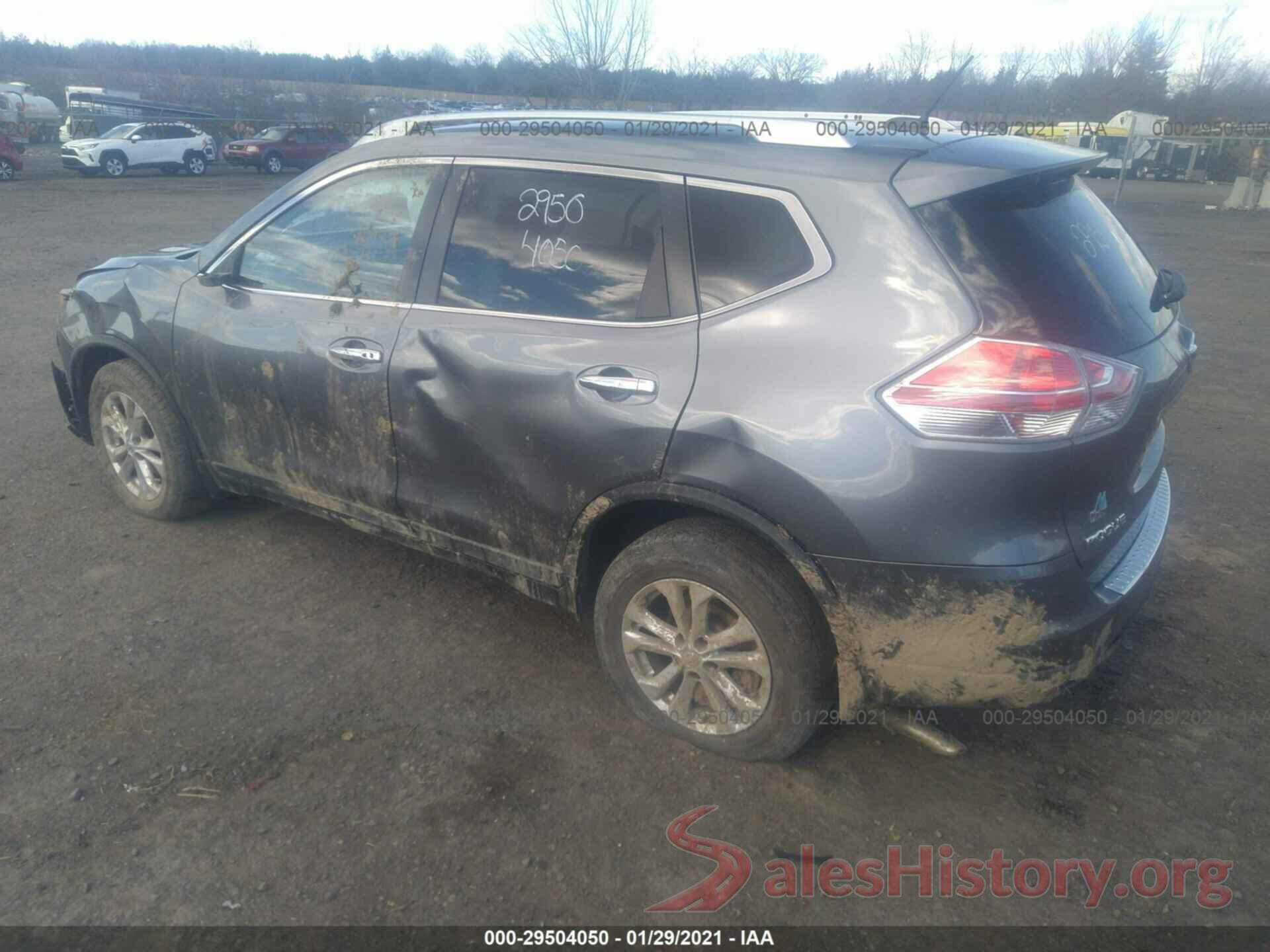 KNMAT2MV2GP712119 2016 NISSAN ROGUE