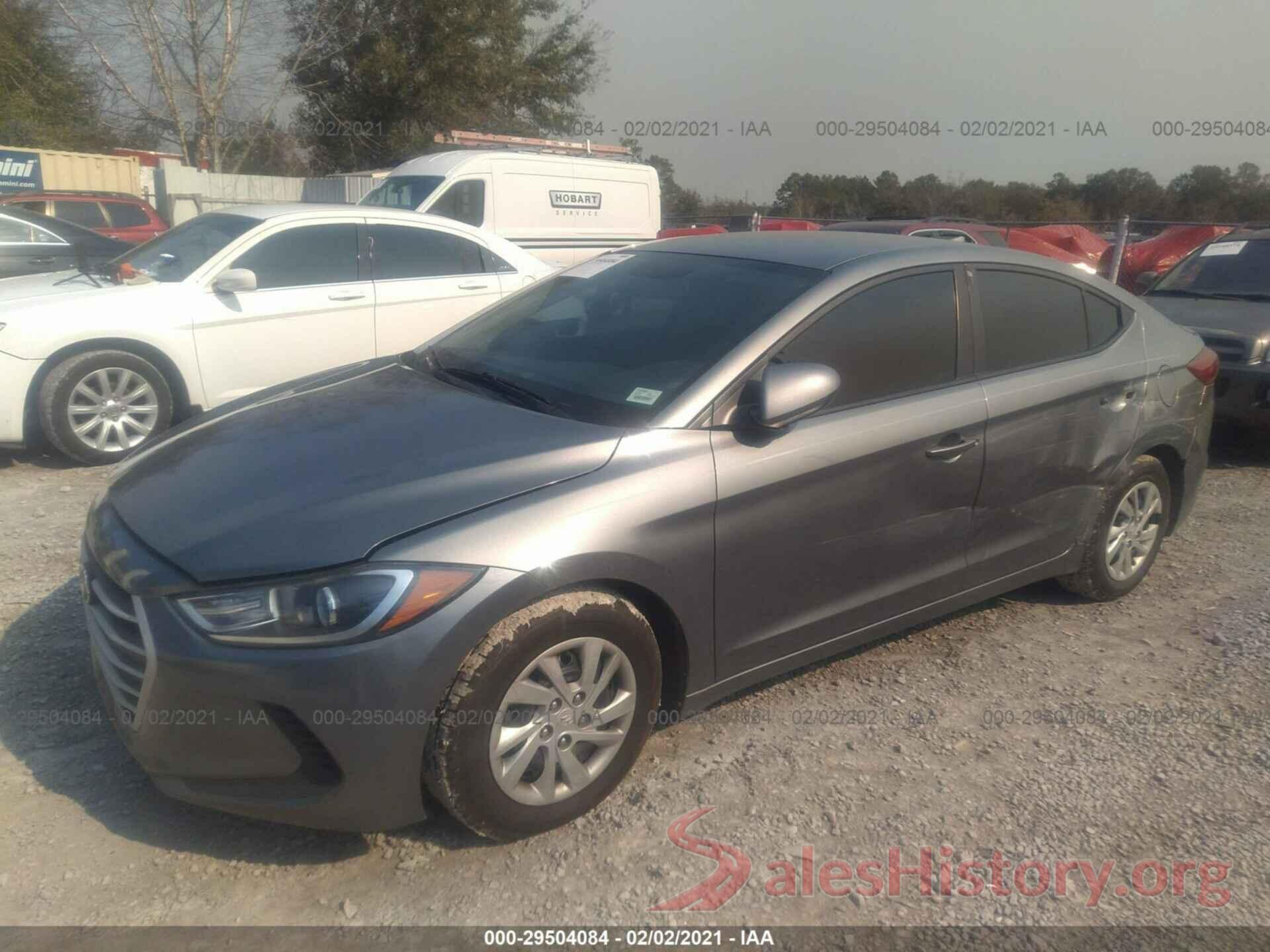 KMHD74LFXHU391386 2017 HYUNDAI ELANTRA