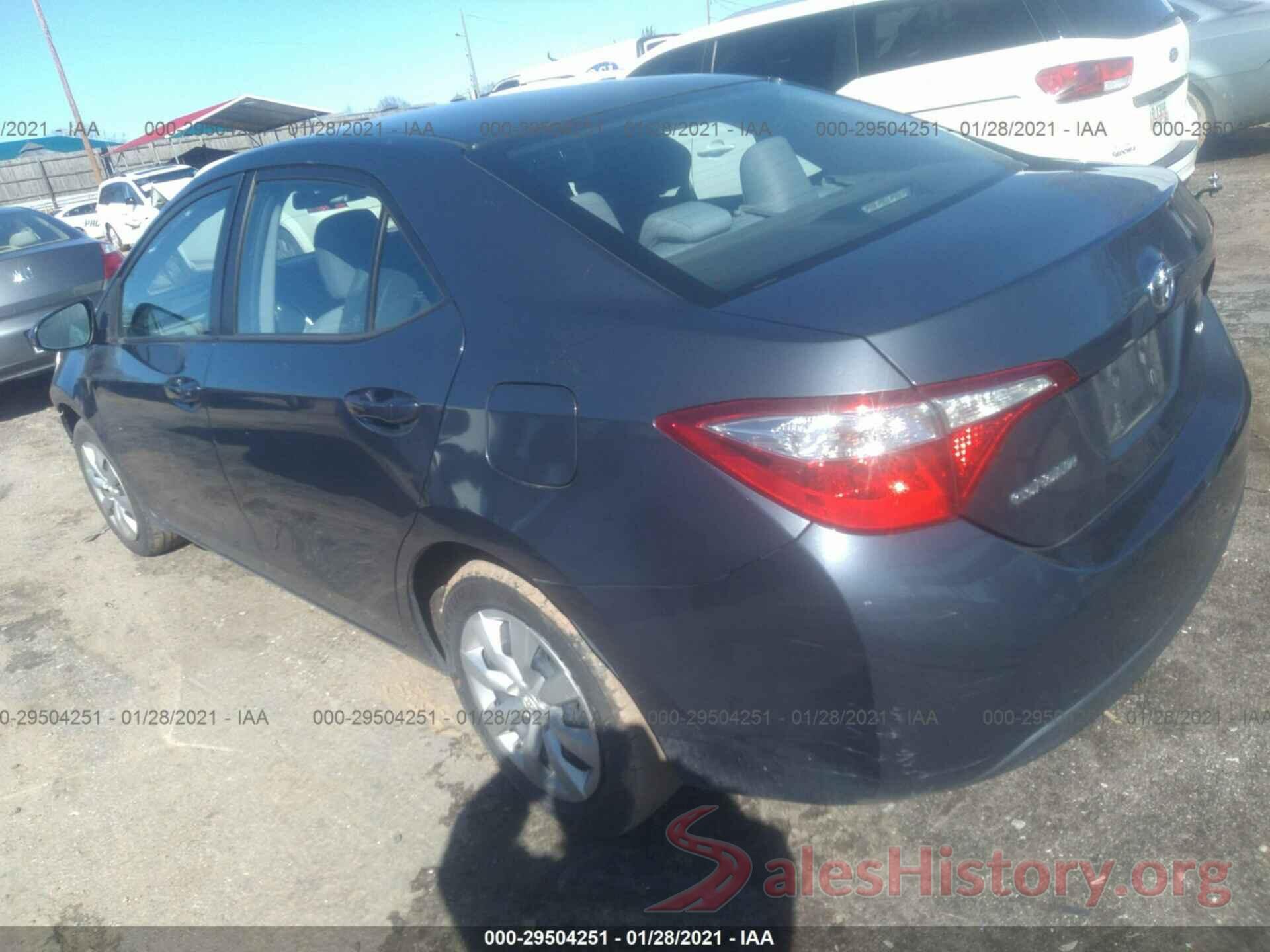 5YFBURHE5GP367381 2016 TOYOTA COROLLA