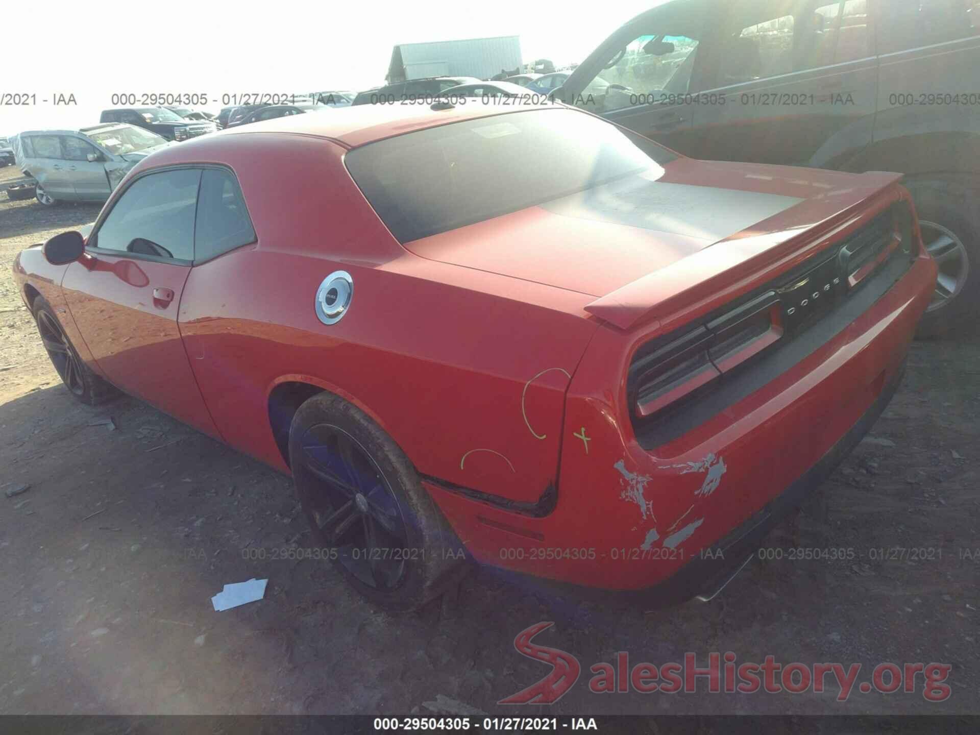 2C3CDZBT2GH166012 2016 DODGE CHALLENGER