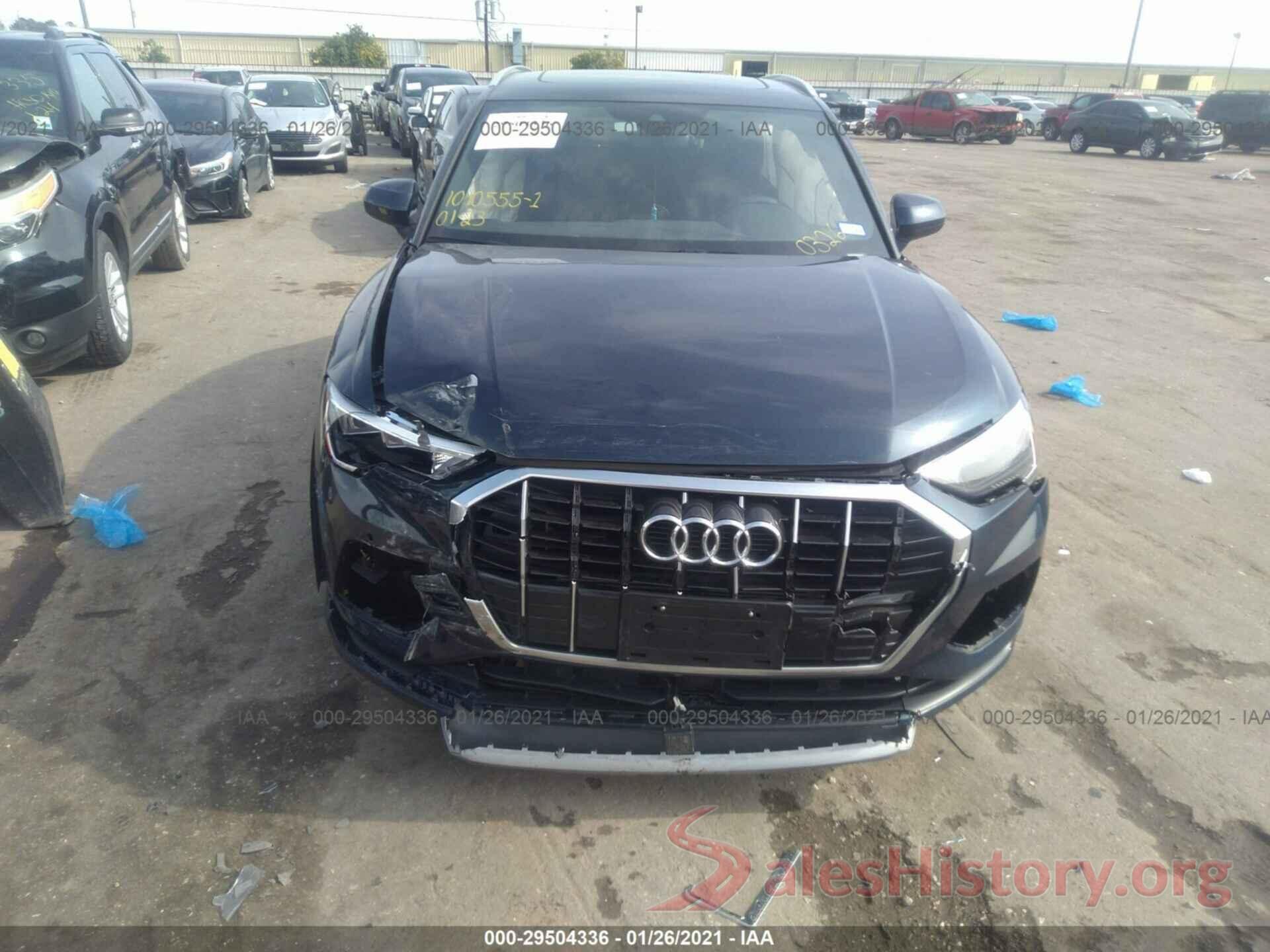 WA1AECF3XL1010326 2020 AUDI Q3