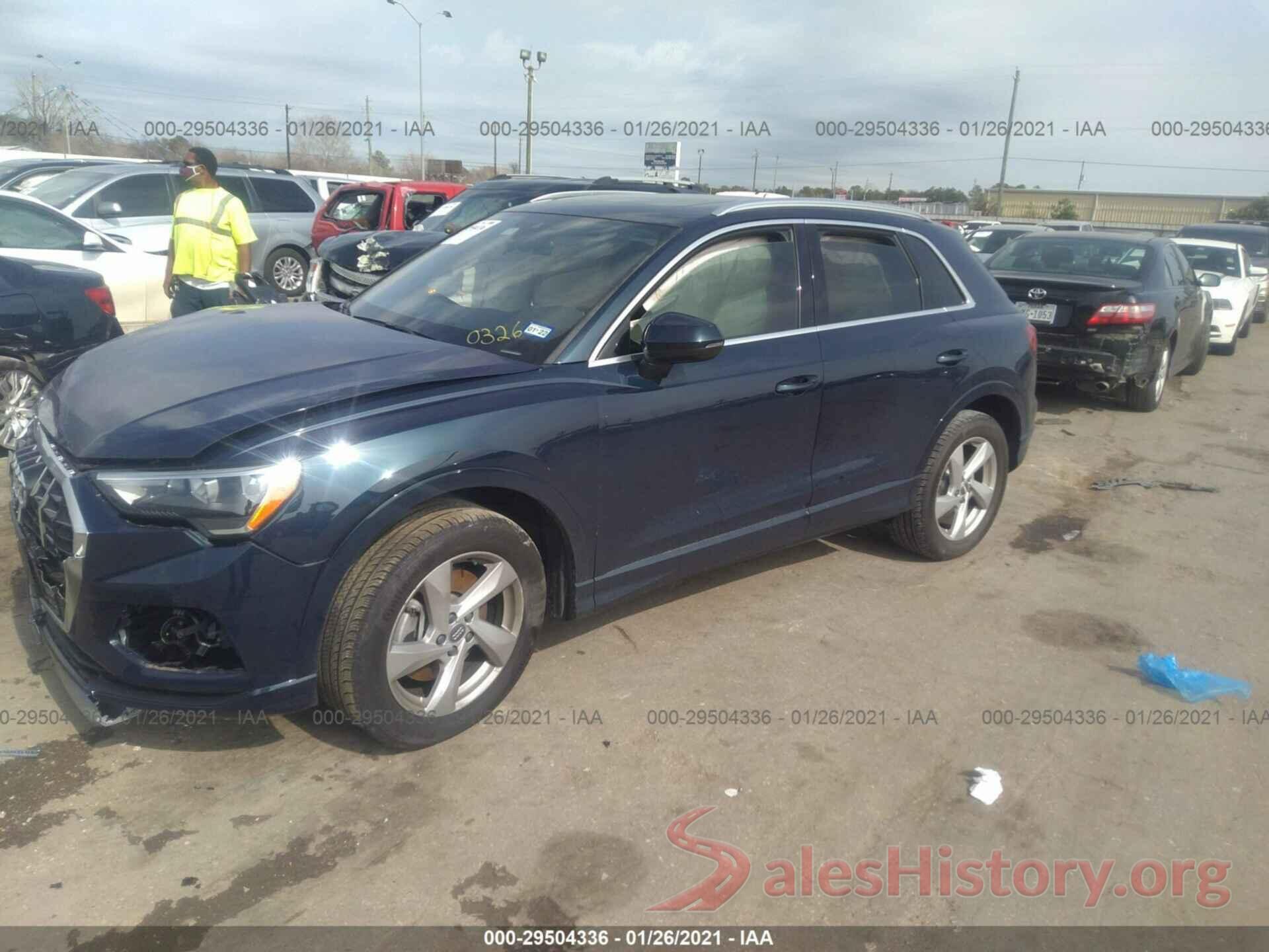 WA1AECF3XL1010326 2020 AUDI Q3