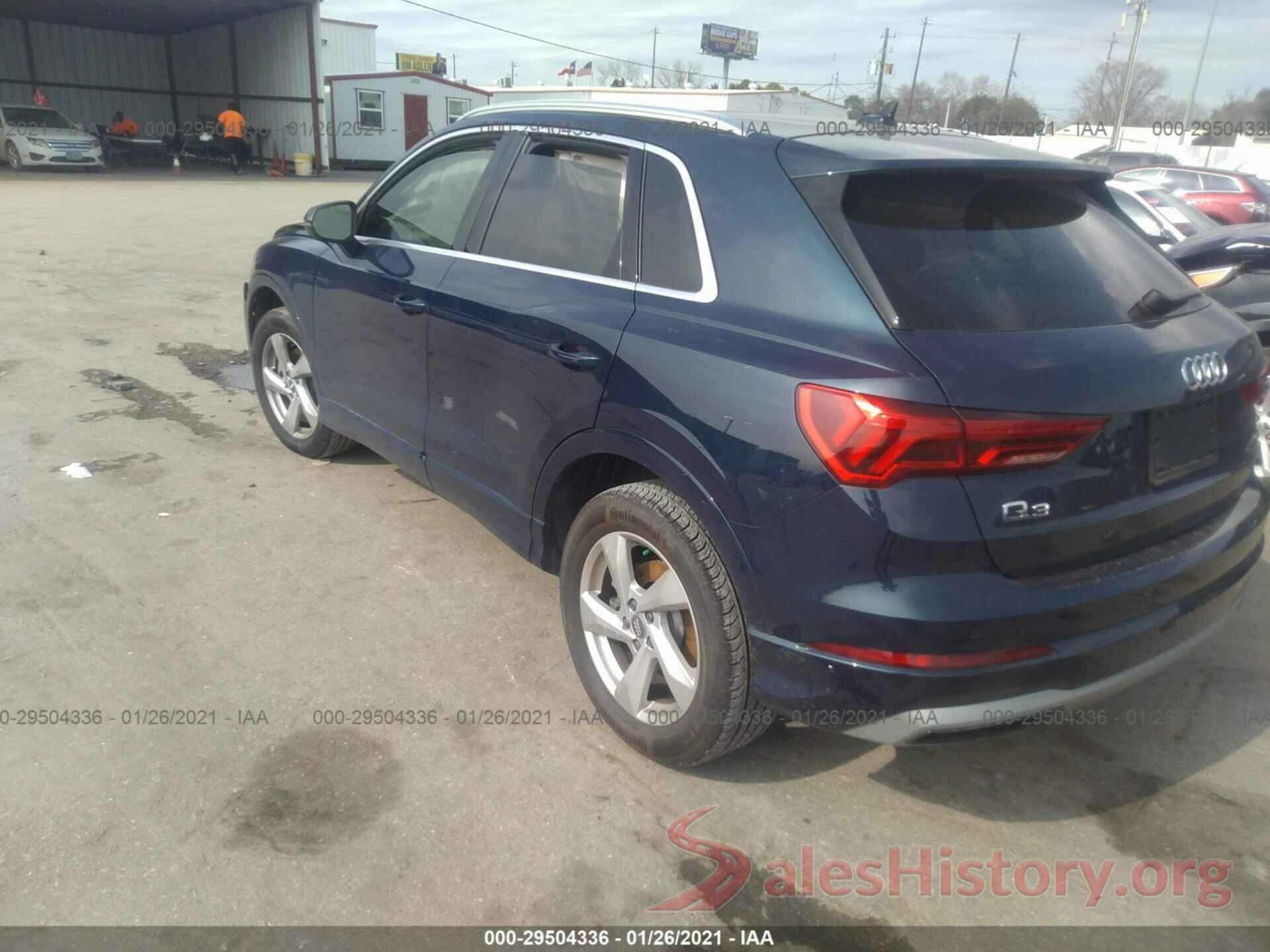 WA1AECF3XL1010326 2020 AUDI Q3