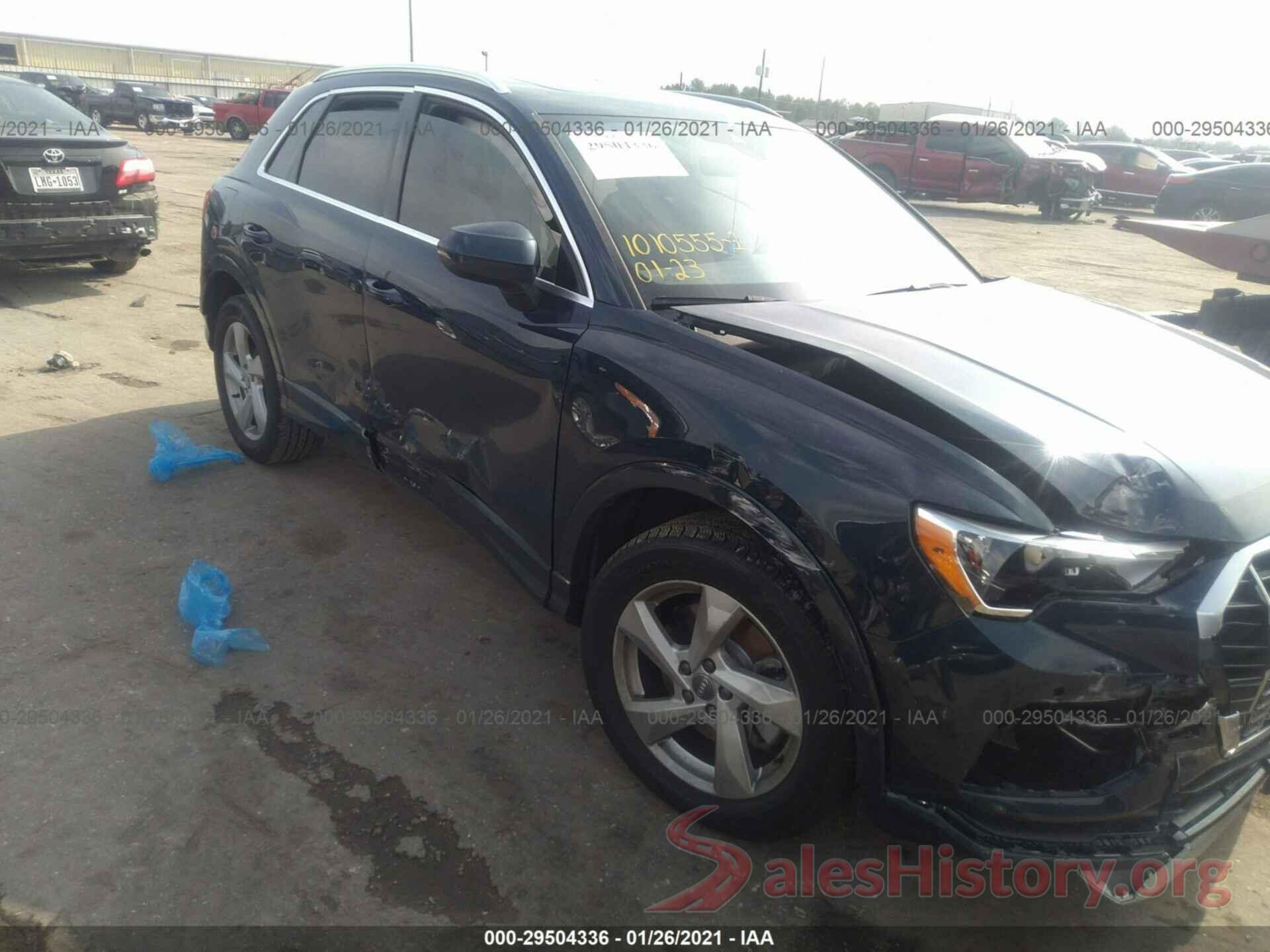 WA1AECF3XL1010326 2020 AUDI Q3