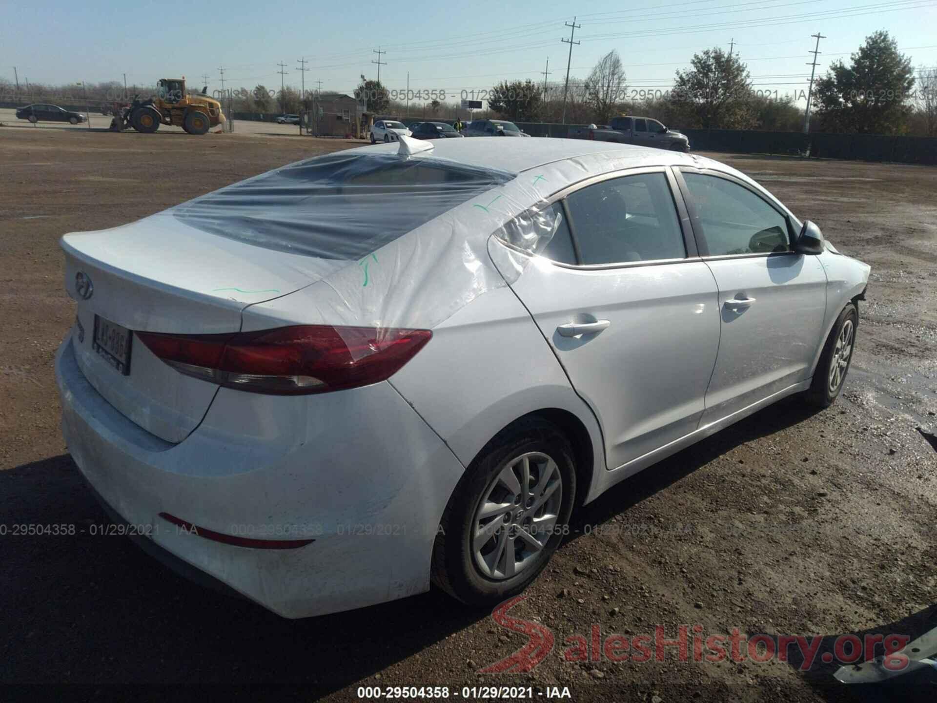 5NPD74LF2HH182805 2017 HYUNDAI ELANTRA