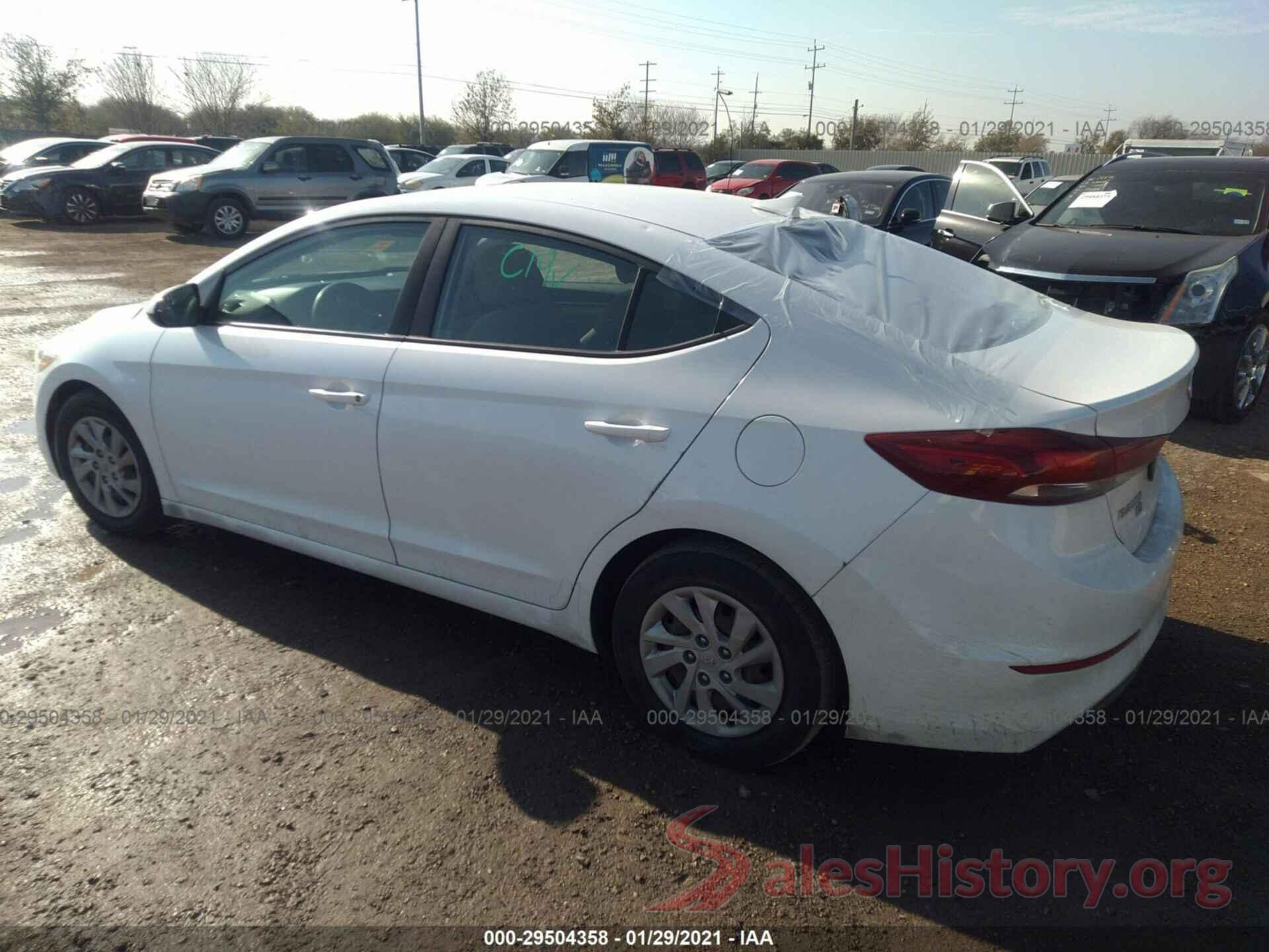 5NPD74LF2HH182805 2017 HYUNDAI ELANTRA