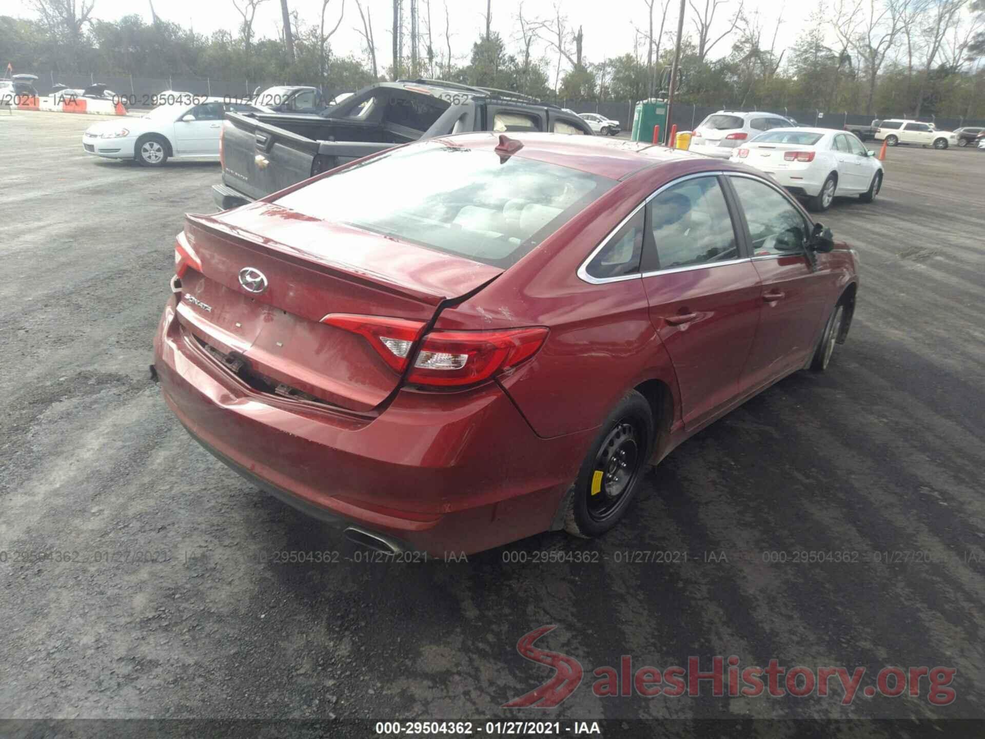 5NPE24AF4GH430427 2016 HYUNDAI SONATA