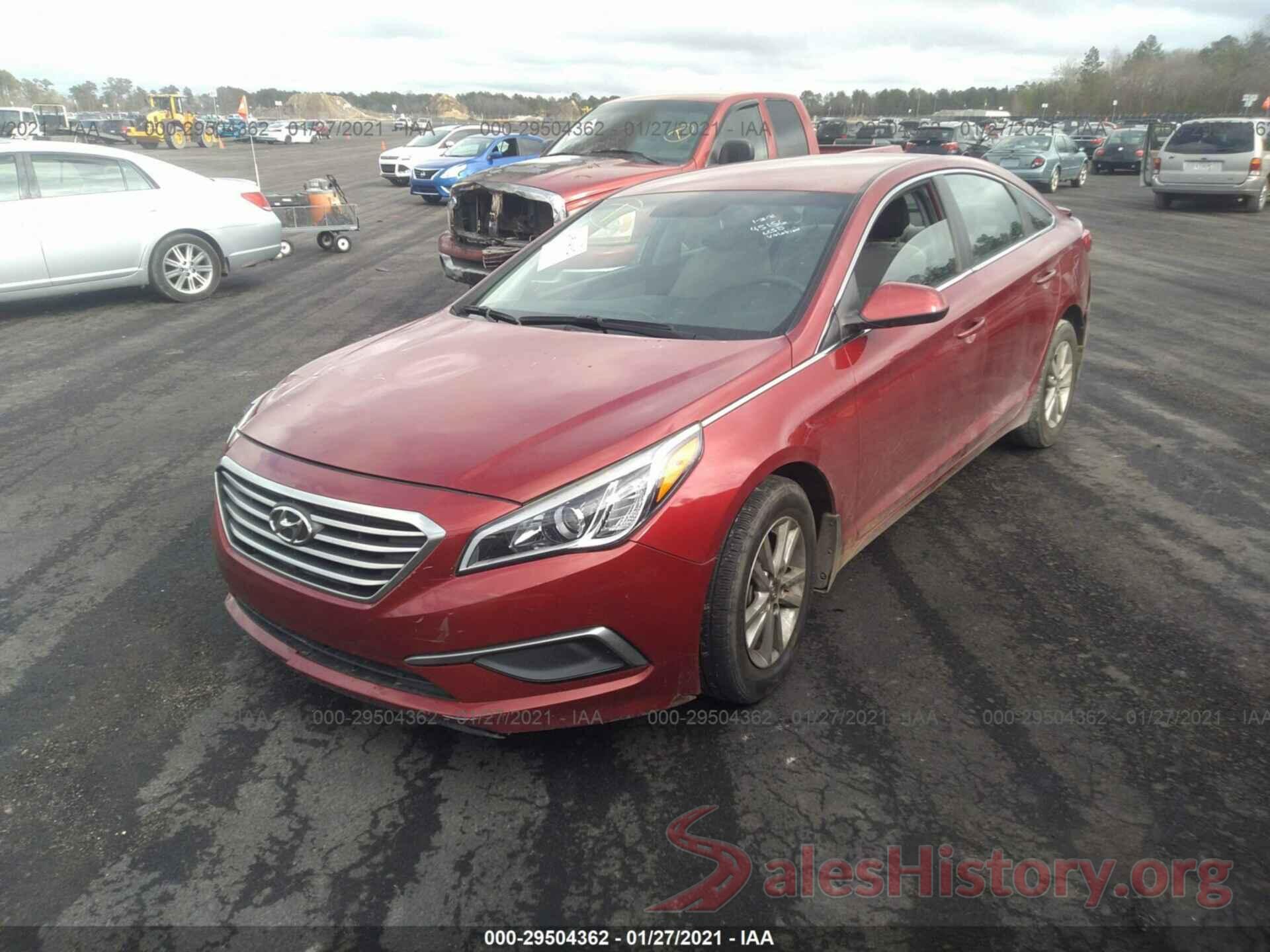 5NPE24AF4GH430427 2016 HYUNDAI SONATA