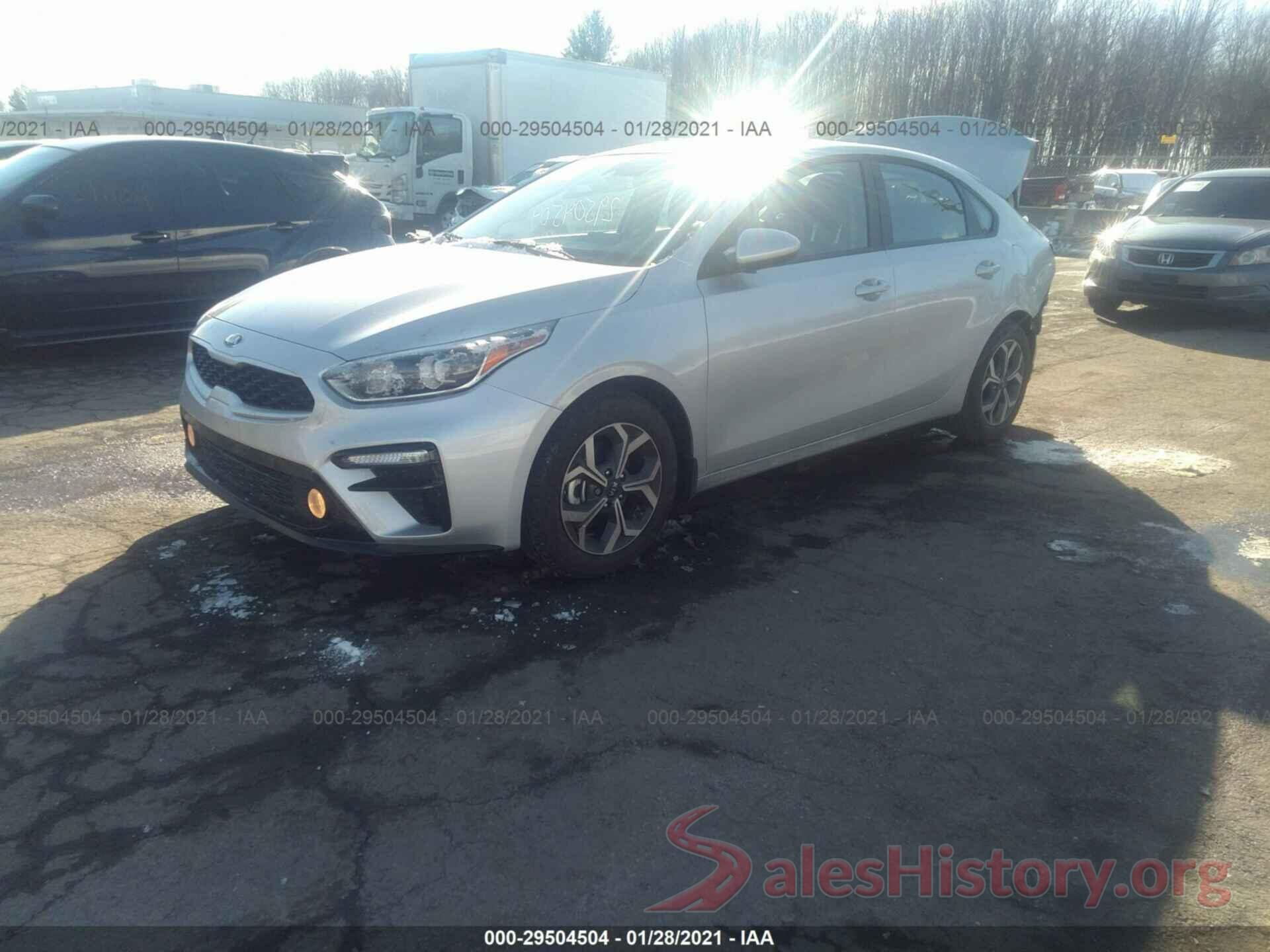 3KPF24AD8LE255603 2020 KIA FORTE