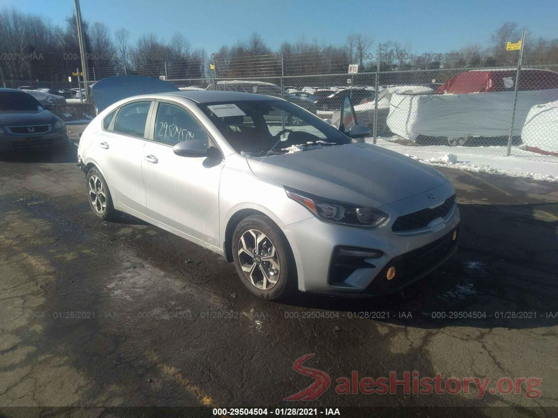 3KPF24AD8LE255603 2020 KIA FORTE