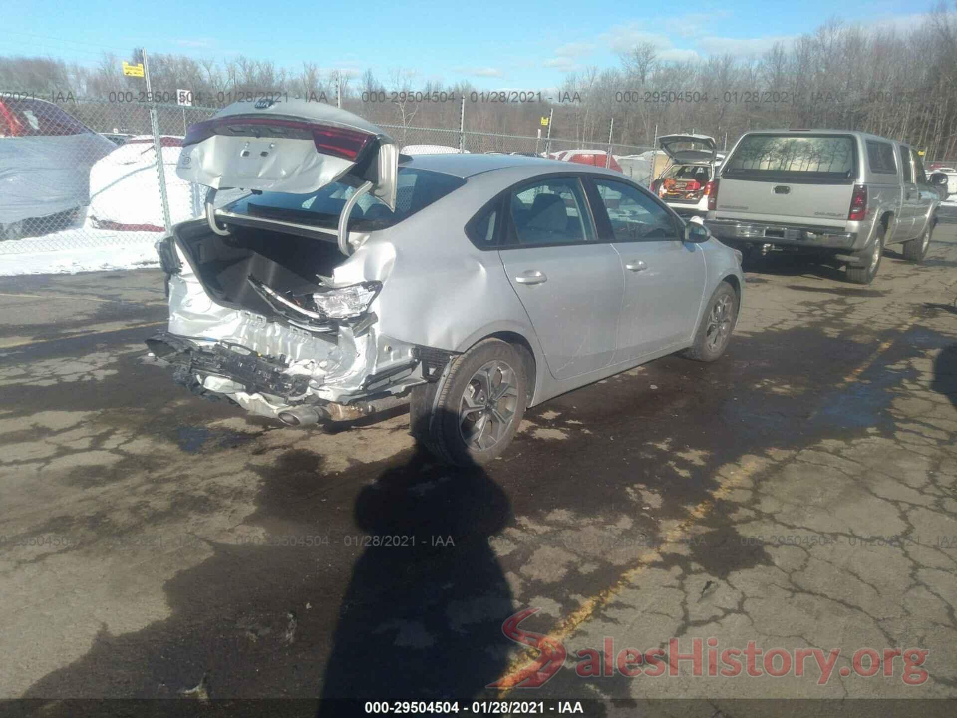 3KPF24AD8LE255603 2020 KIA FORTE