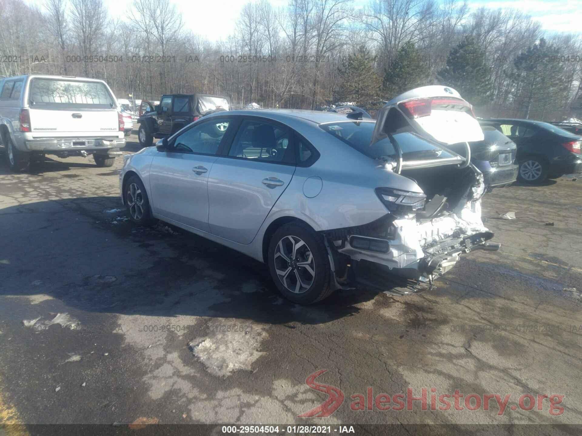 3KPF24AD8LE255603 2020 KIA FORTE