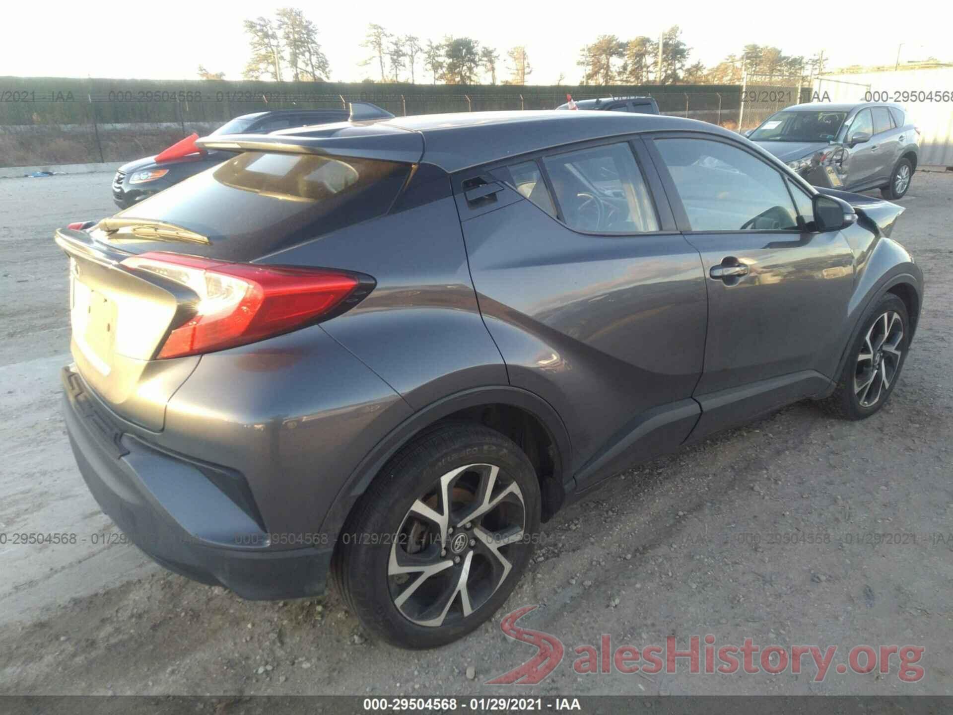 NMTKHMBX6JR043421 2018 TOYOTA C-HR