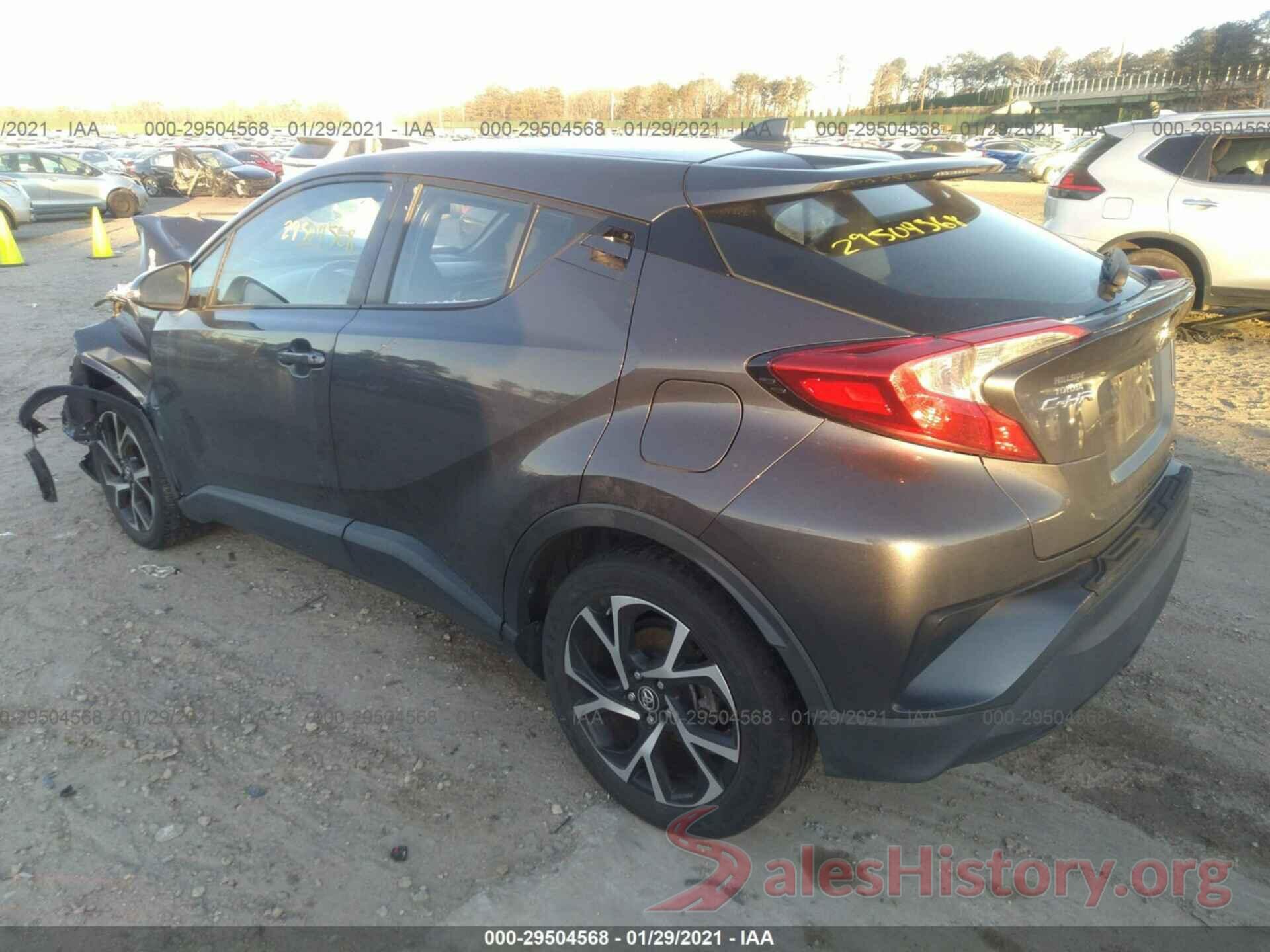 NMTKHMBX6JR043421 2018 TOYOTA C-HR