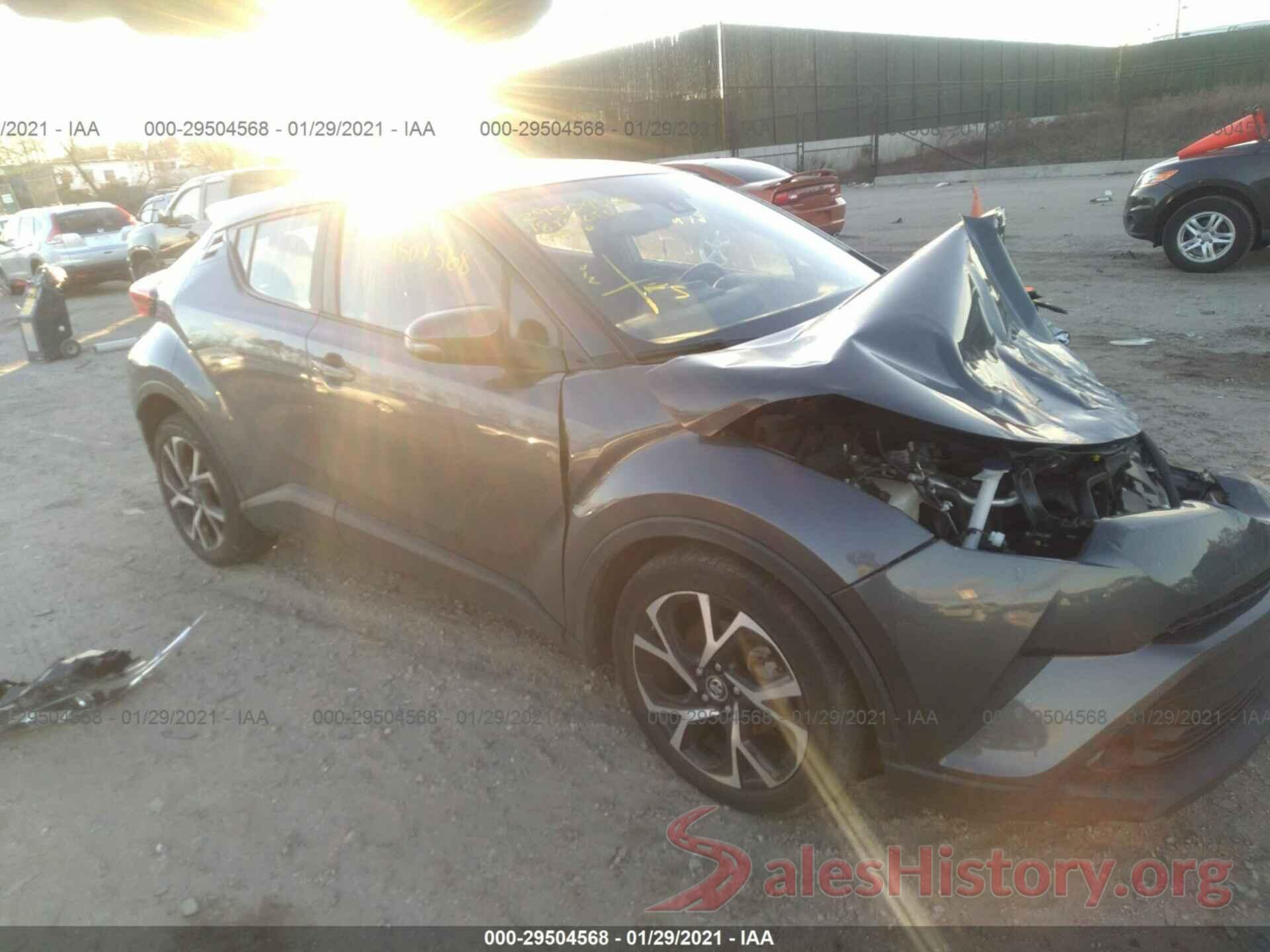 NMTKHMBX6JR043421 2018 TOYOTA C-HR