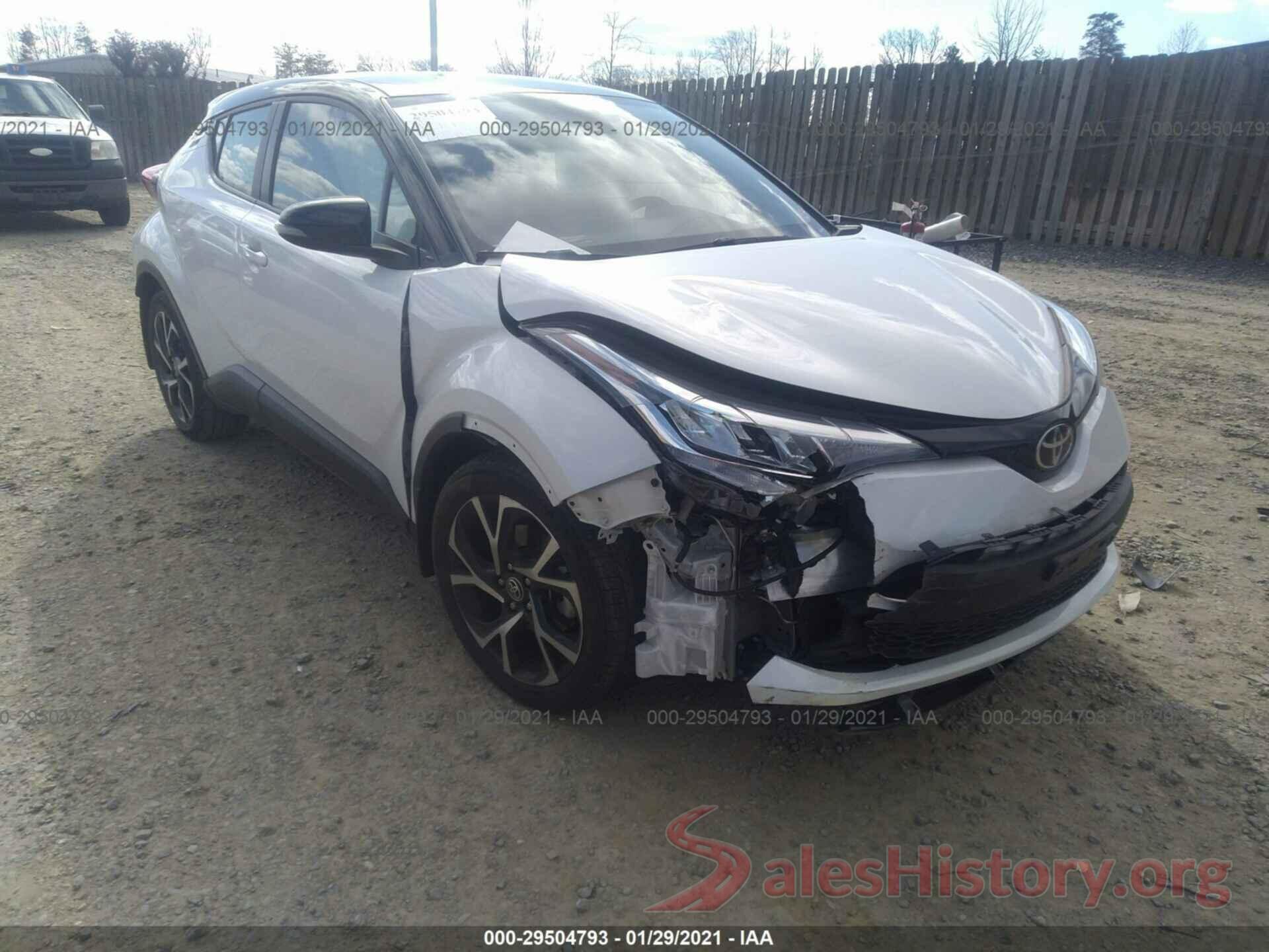 NMTKHMBX6LR105208 2020 TOYOTA C-HR