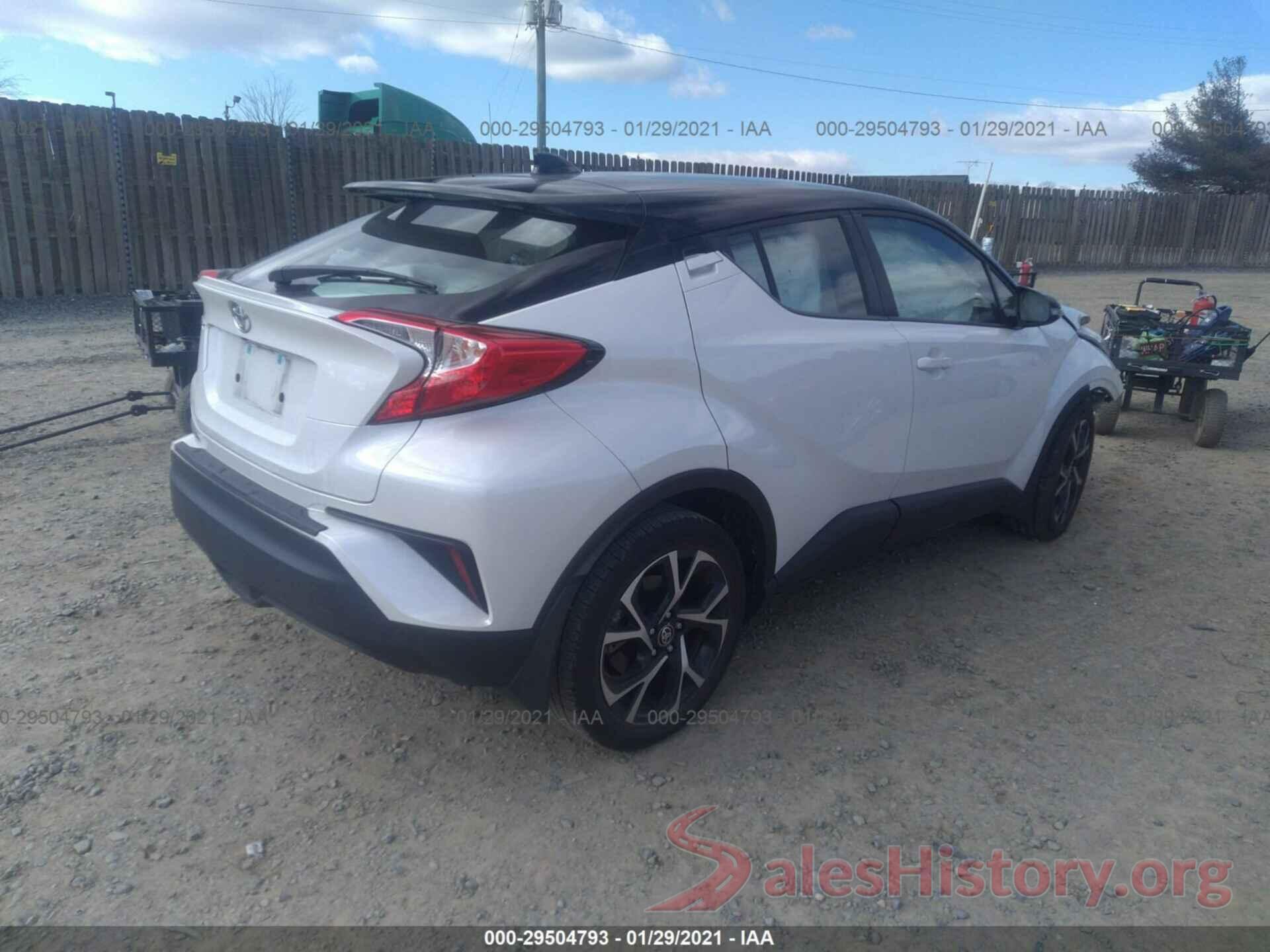 NMTKHMBX6LR105208 2020 TOYOTA C-HR