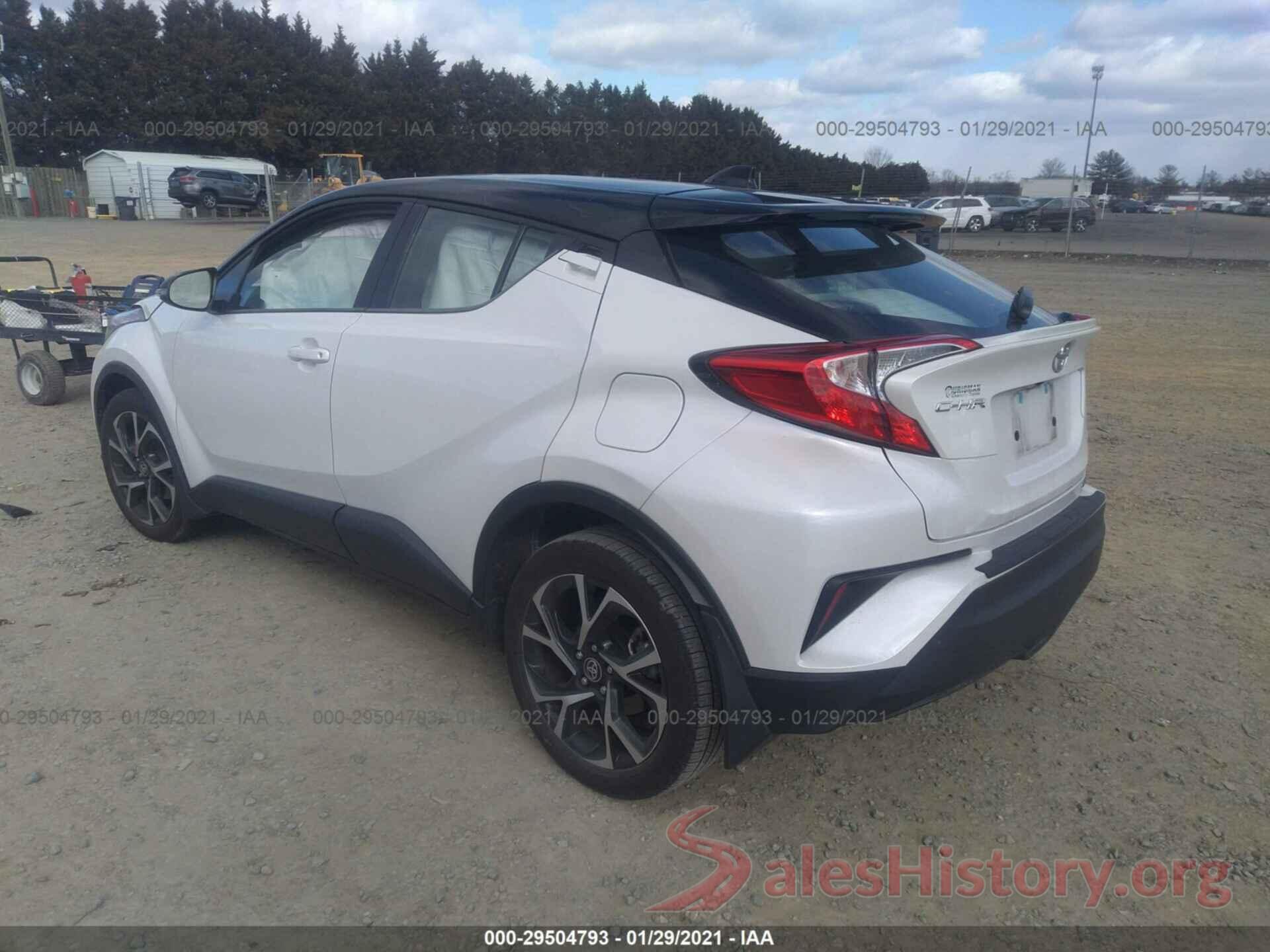 NMTKHMBX6LR105208 2020 TOYOTA C-HR