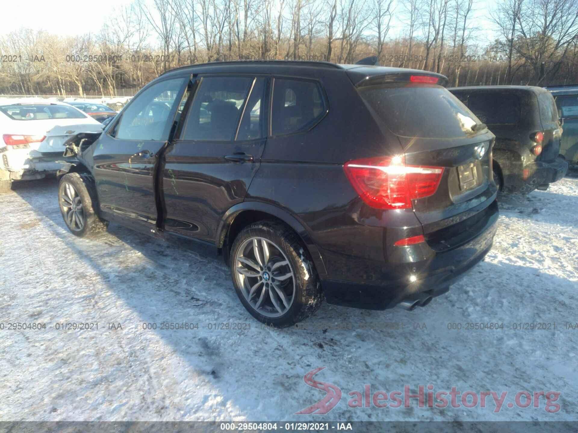 5UXWX9C58H0D97665 2017 BMW X3