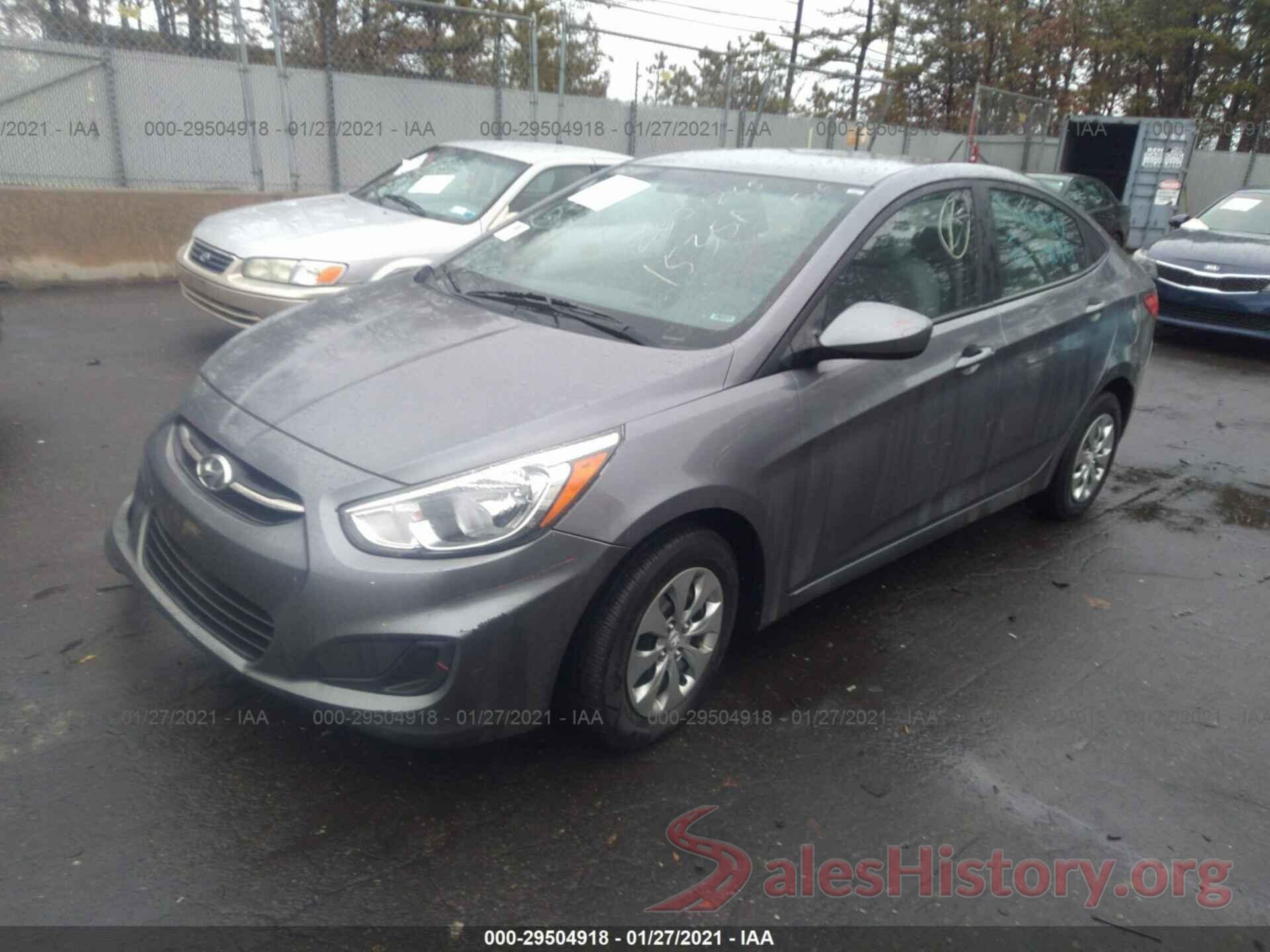 KMHCT4AE2GU968511 2016 HYUNDAI ACCENT