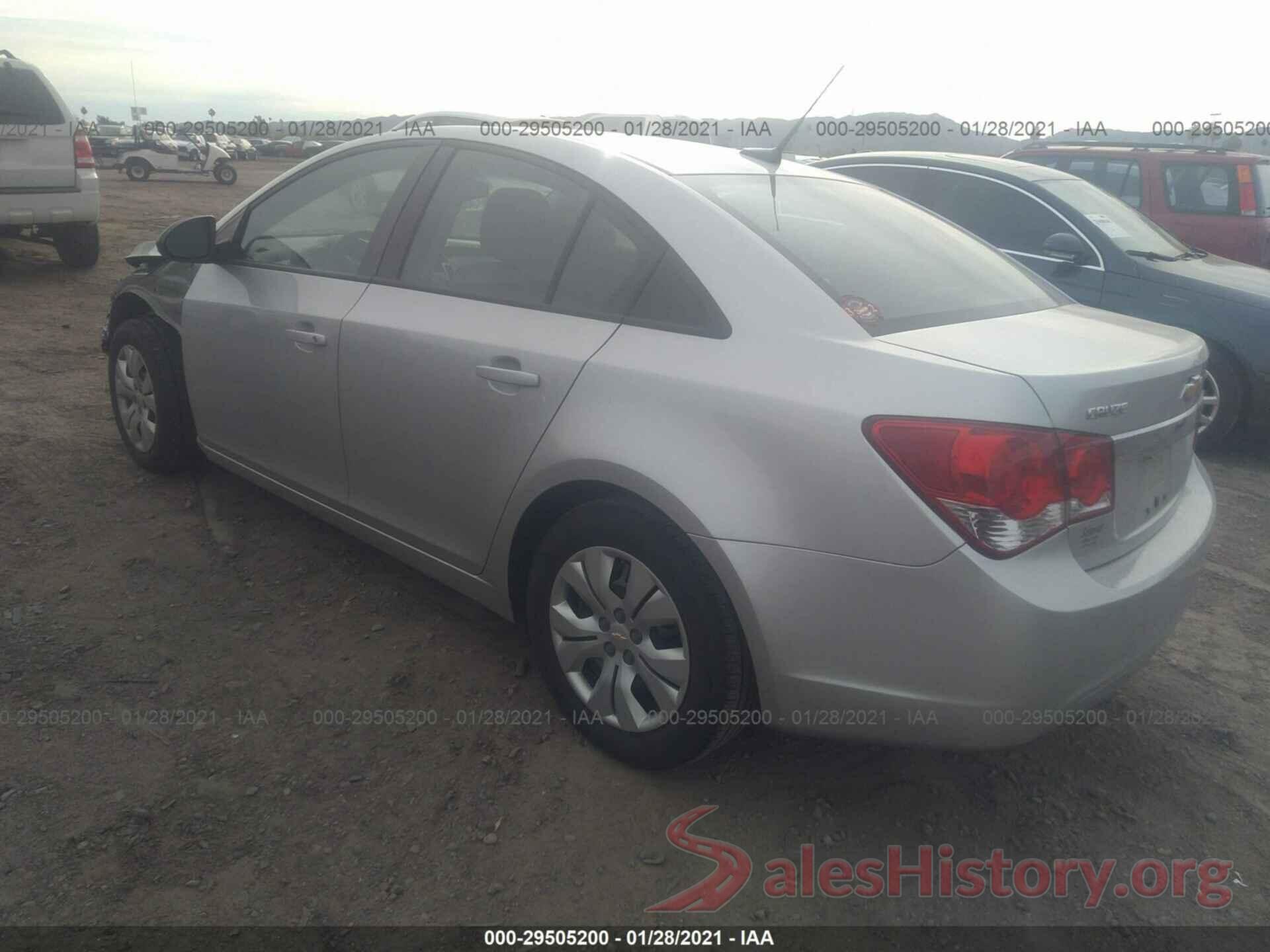 JN8AF5MR6HT705604 2014 CHEVROLET CRUZE