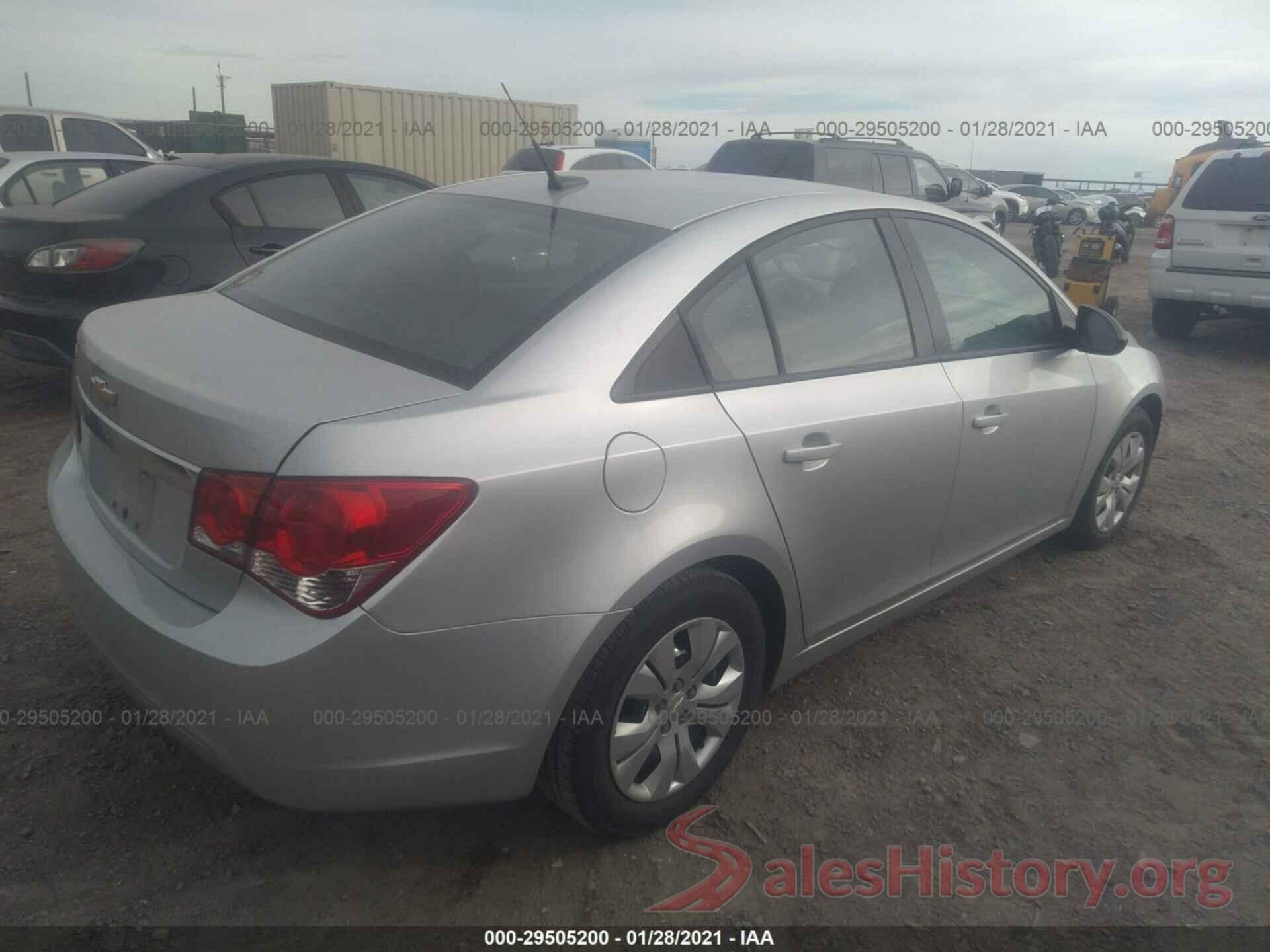 JN8AF5MR6HT705604 2014 CHEVROLET CRUZE