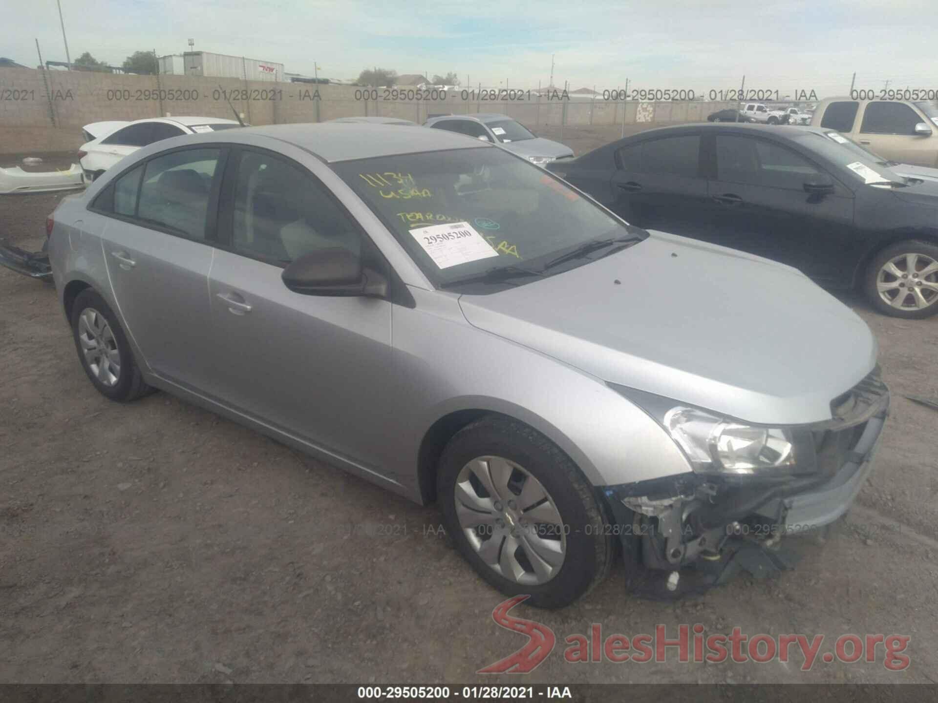 JN8AF5MR6HT705604 2014 CHEVROLET CRUZE