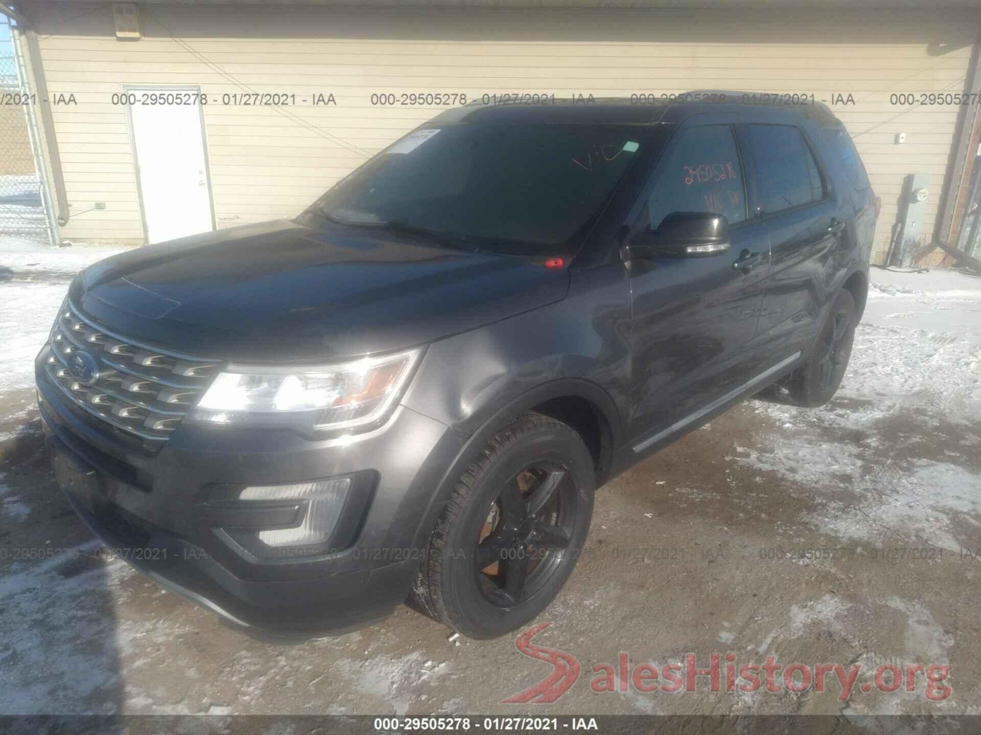 1FM5K8D81HGD44756 2017 FORD EXPLORER