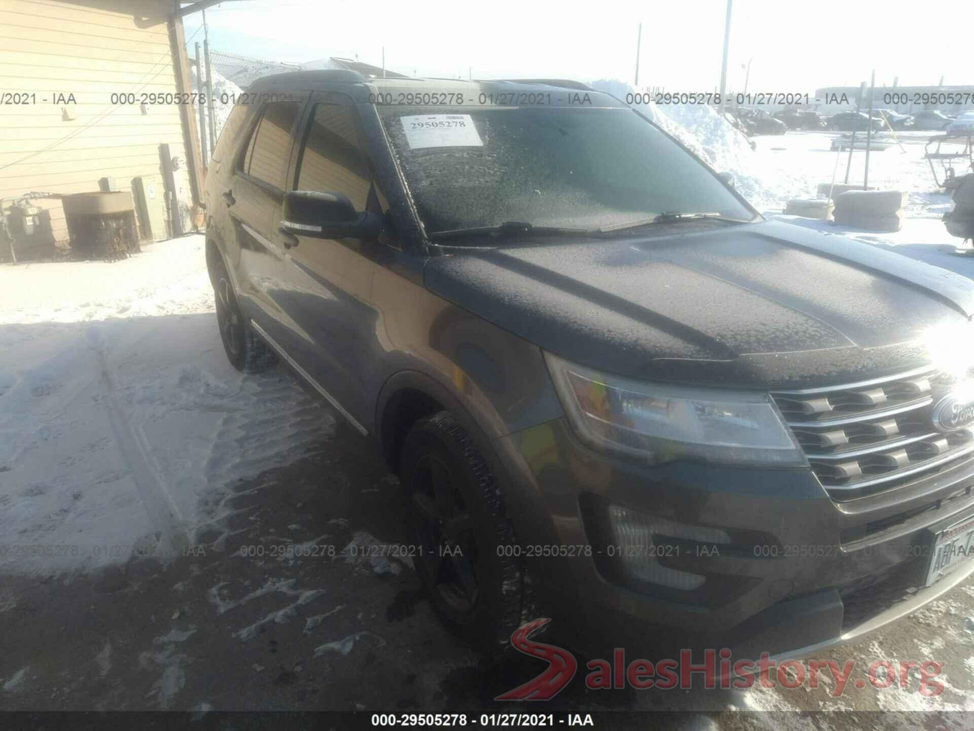 1FM5K8D81HGD44756 2017 FORD EXPLORER